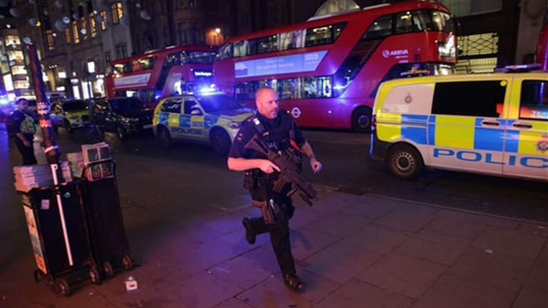 الشرطة البريطانية تعلن انتهاء &quot;حادثة&quot; لندن