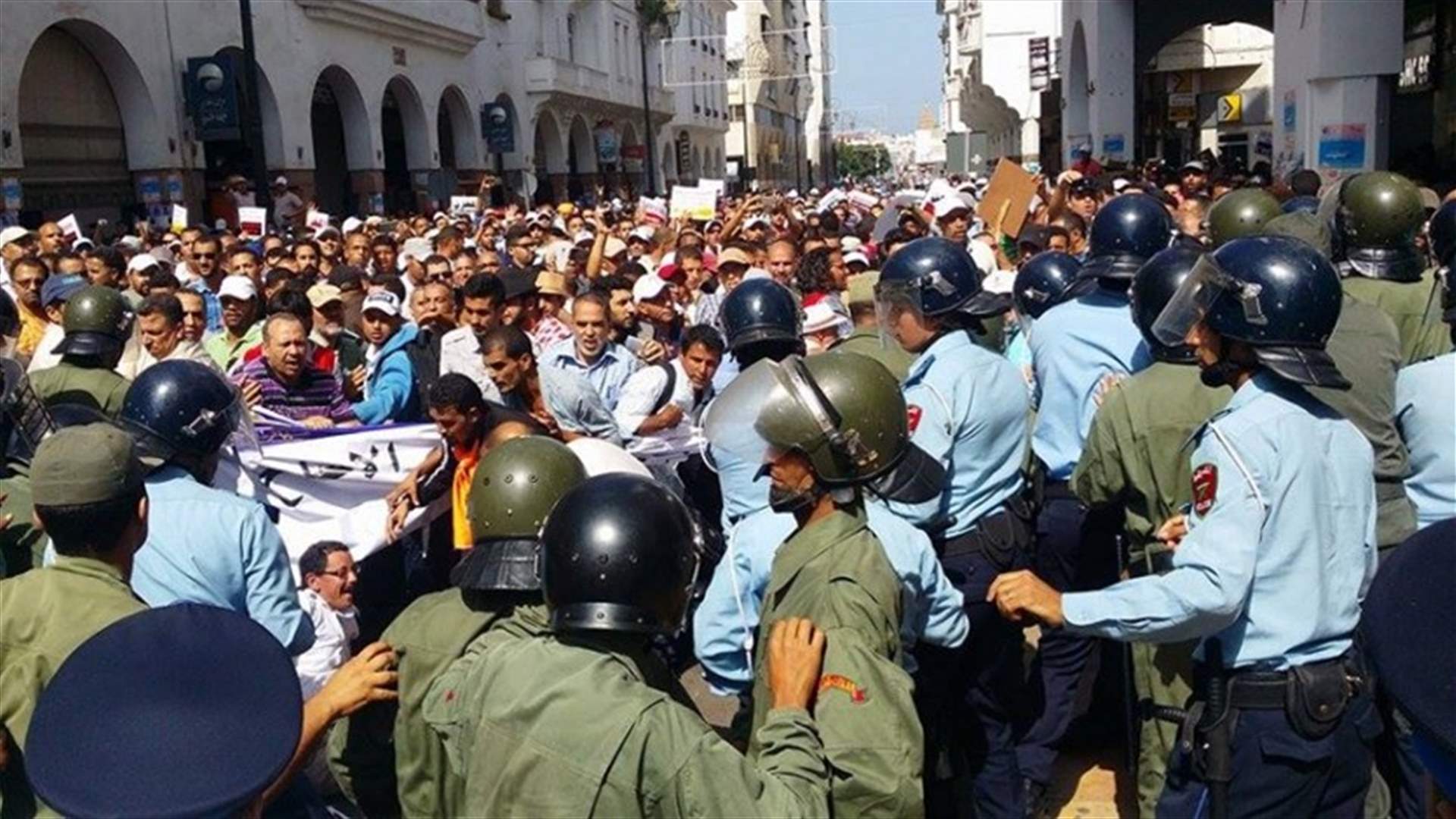 مواجهات في المغرب