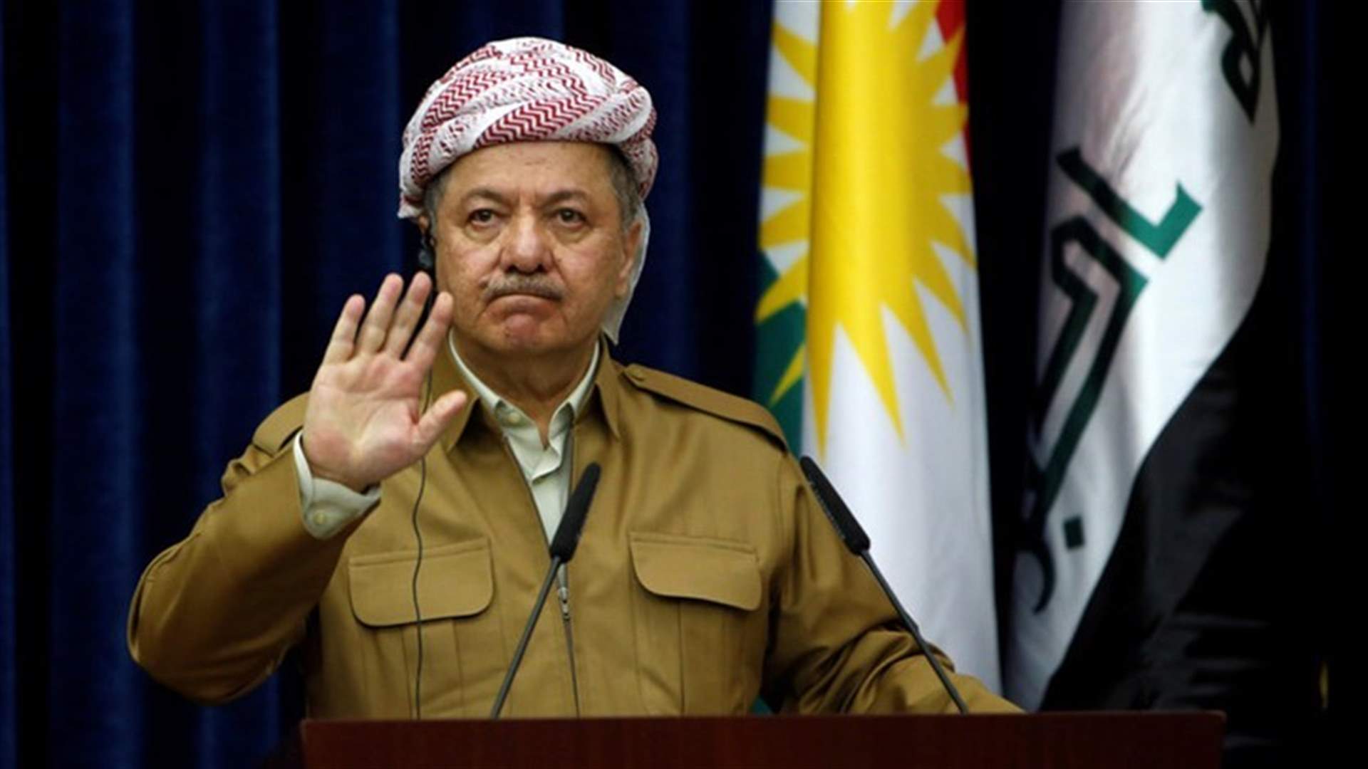 بارزاني: بغداد غير مستعدة للحوار