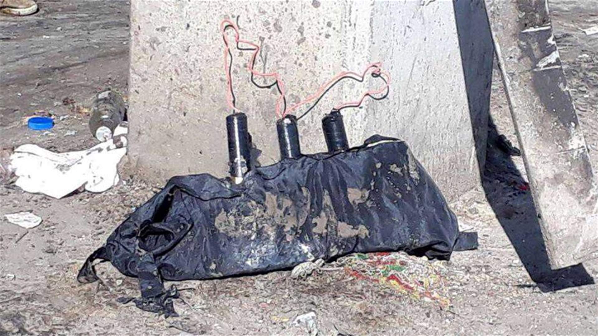 بالصورة- العثور على حزام وهمي في طرابلس