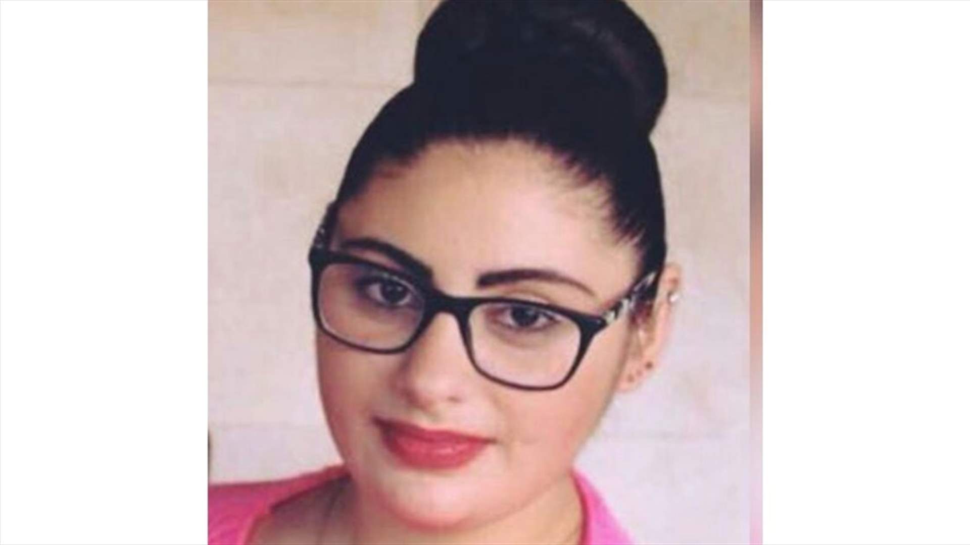 تعميم صورة للمفقودة القاصر رفايلا أنطونيان...