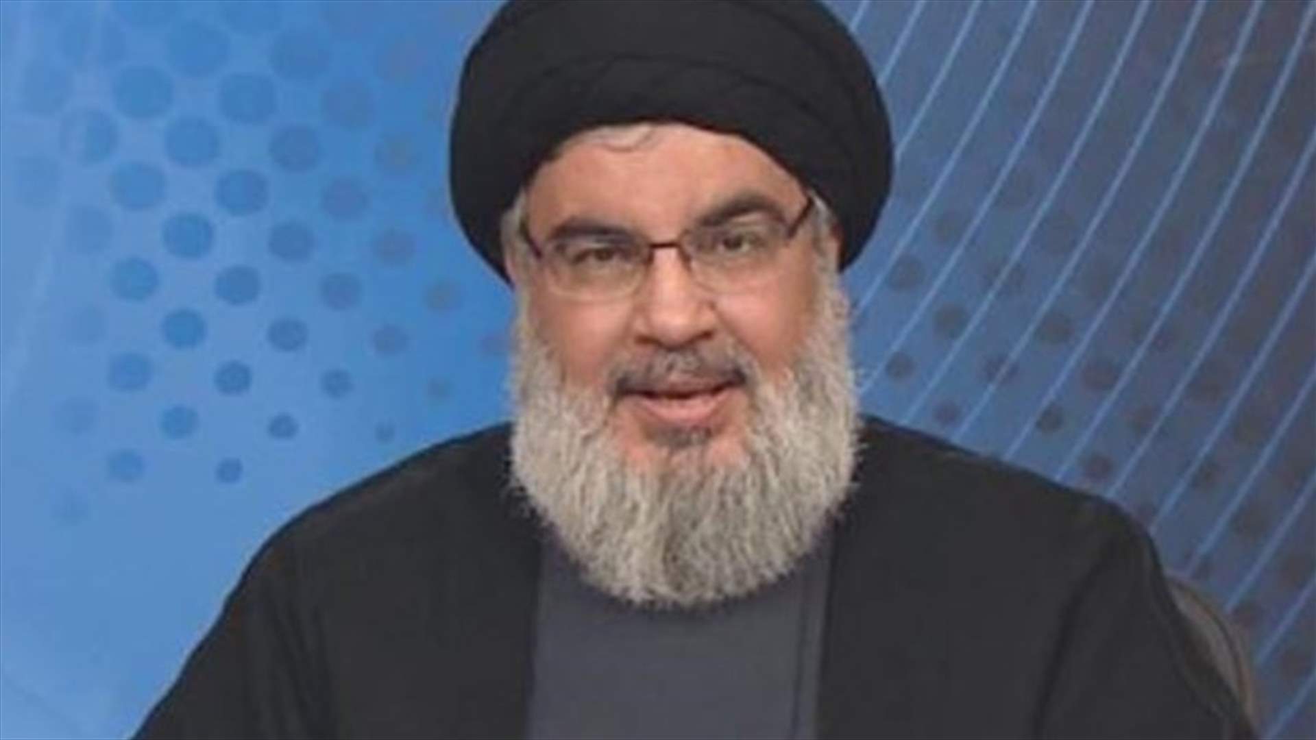 كلمة للسيد نصر الله...الخميس