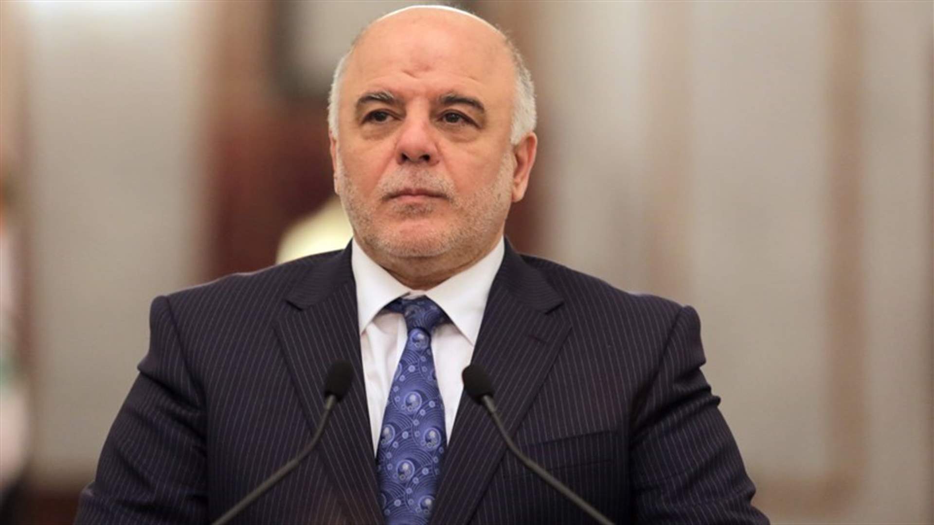 Iraqi PM says Islamic State completely "evicted" from Iraq