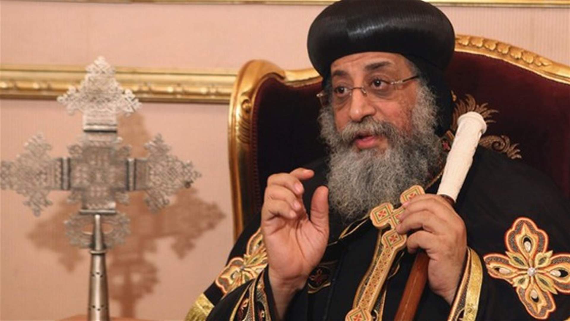 بابا الاقباط يرفض لقاء نائب الرئيس الأميركي