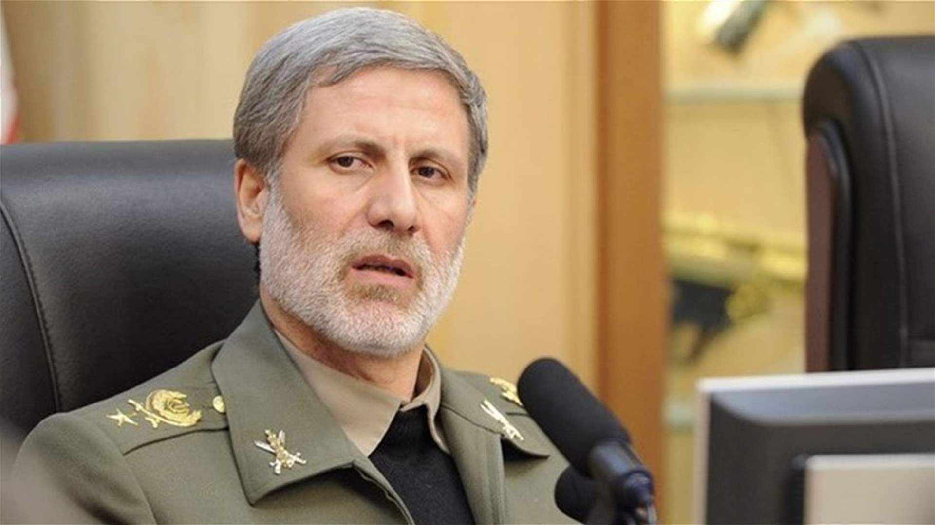 Iran defense minister: Trump's Jerusalem move will hasten Israel's destruction