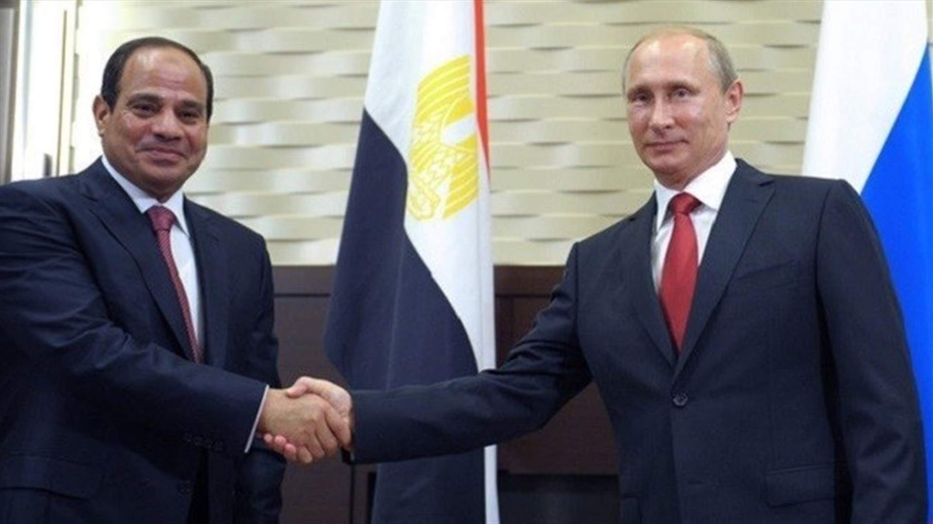 Russia&#39;s Putin, Egypt&#39;s Sisi discuss nuclear deal, Middle East tensions