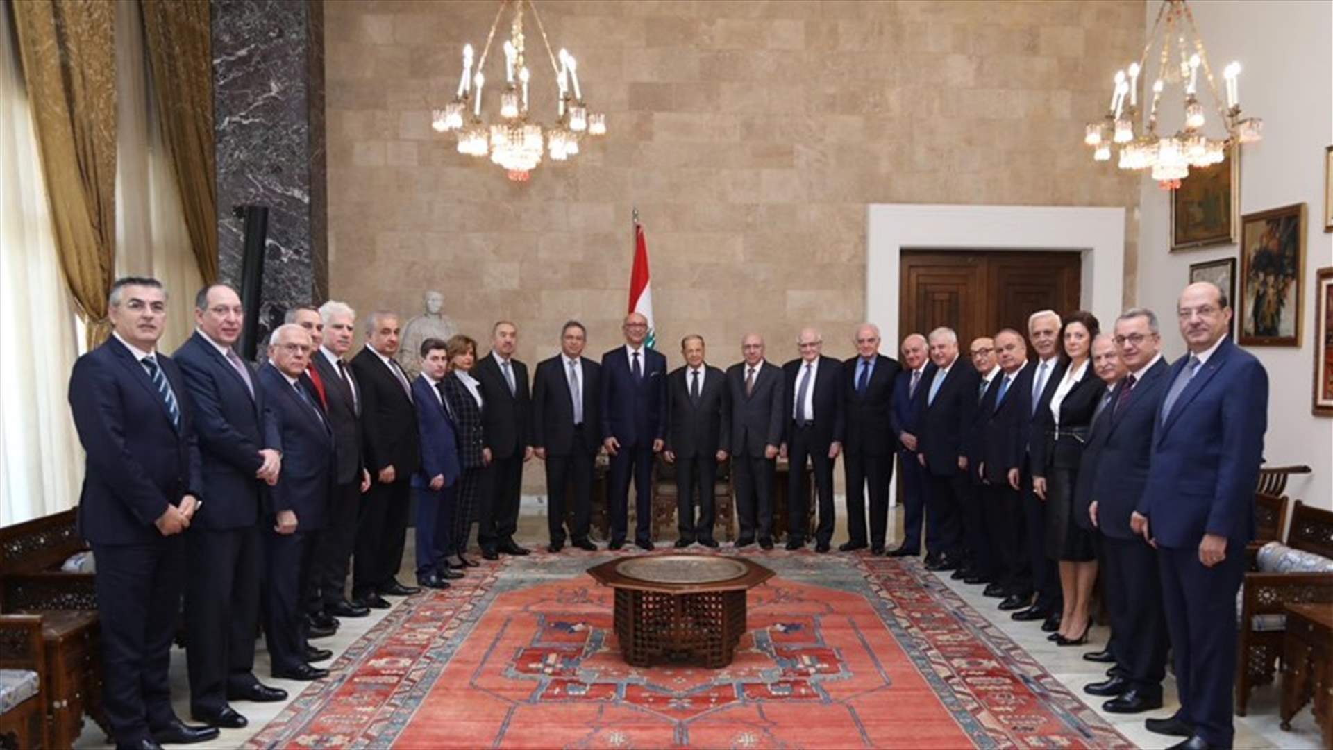 President Aoun says Lebanese people overcame crisis with their national unity