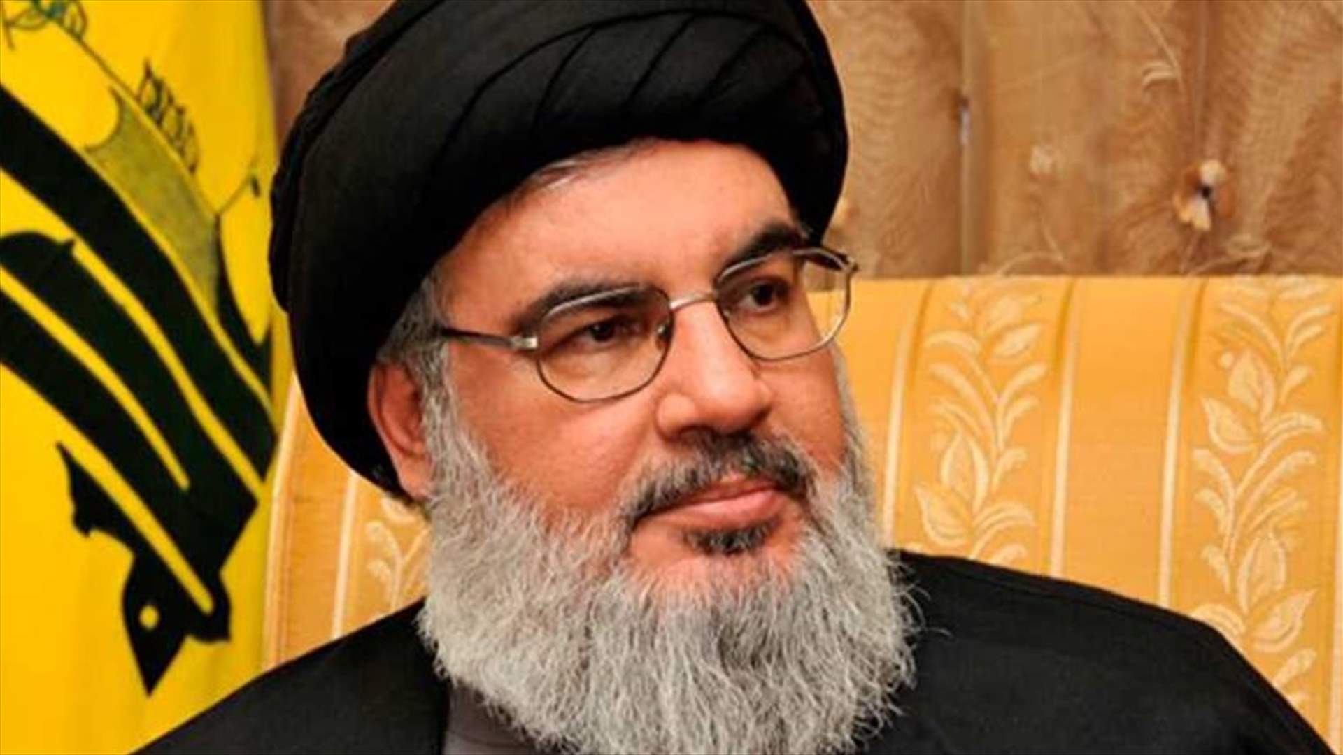 من التقى السيد نصر الله ليل أمس؟