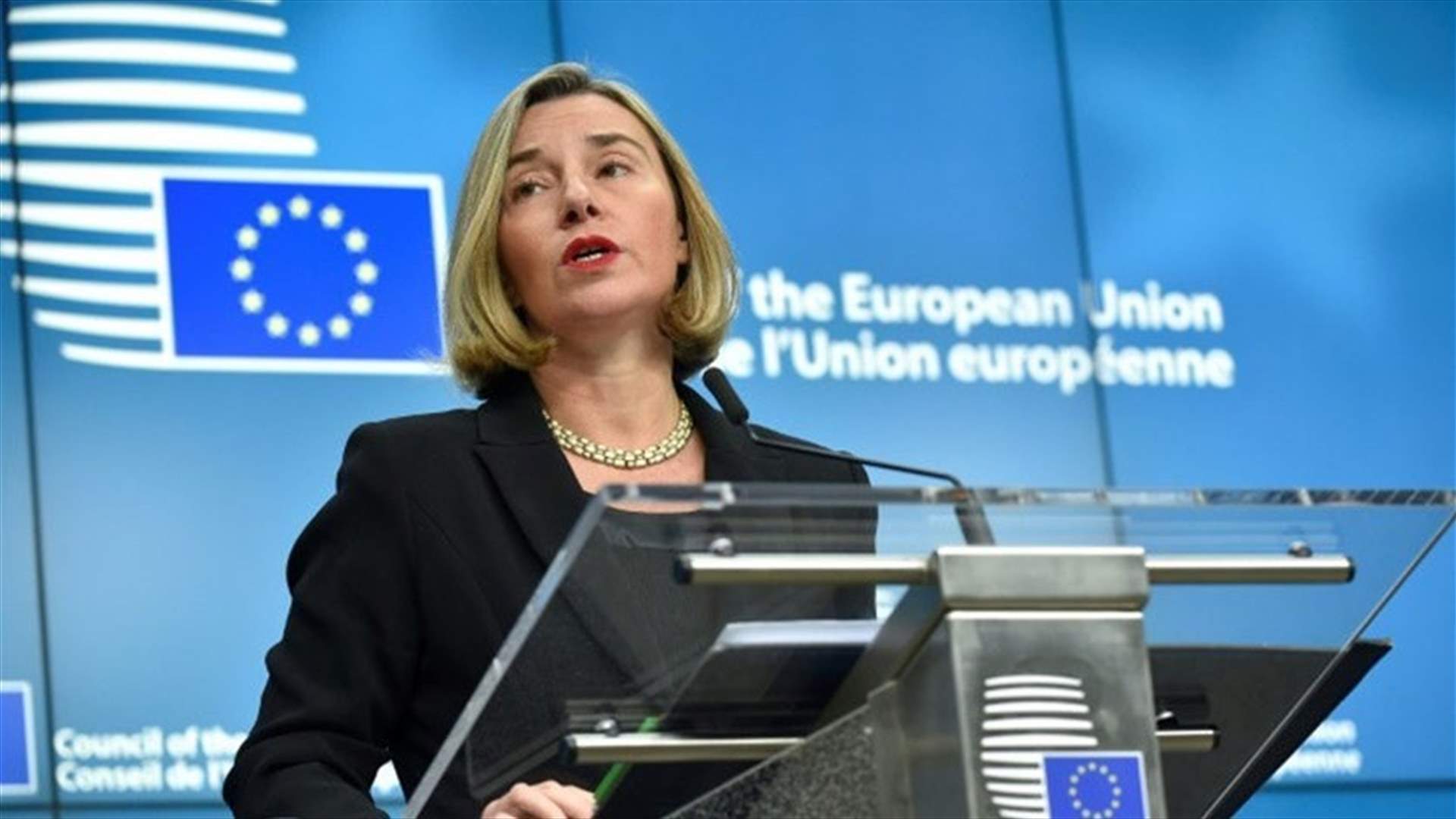 Mogherini to visit Lebanon on Tuesday to reiterate European Union support