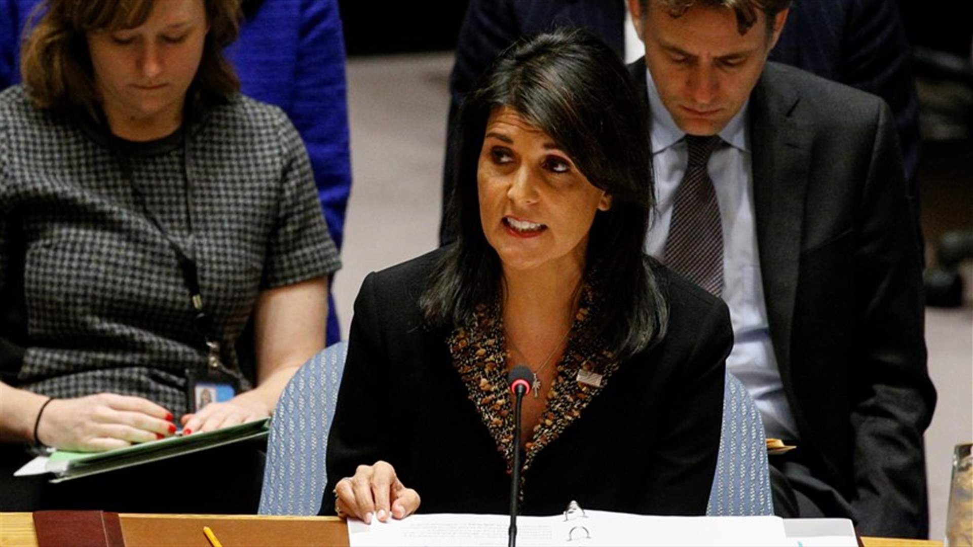 مندوبة واشنطن لدى مجلس الامن: التصويت على القدس "إهانة لن ننساها"