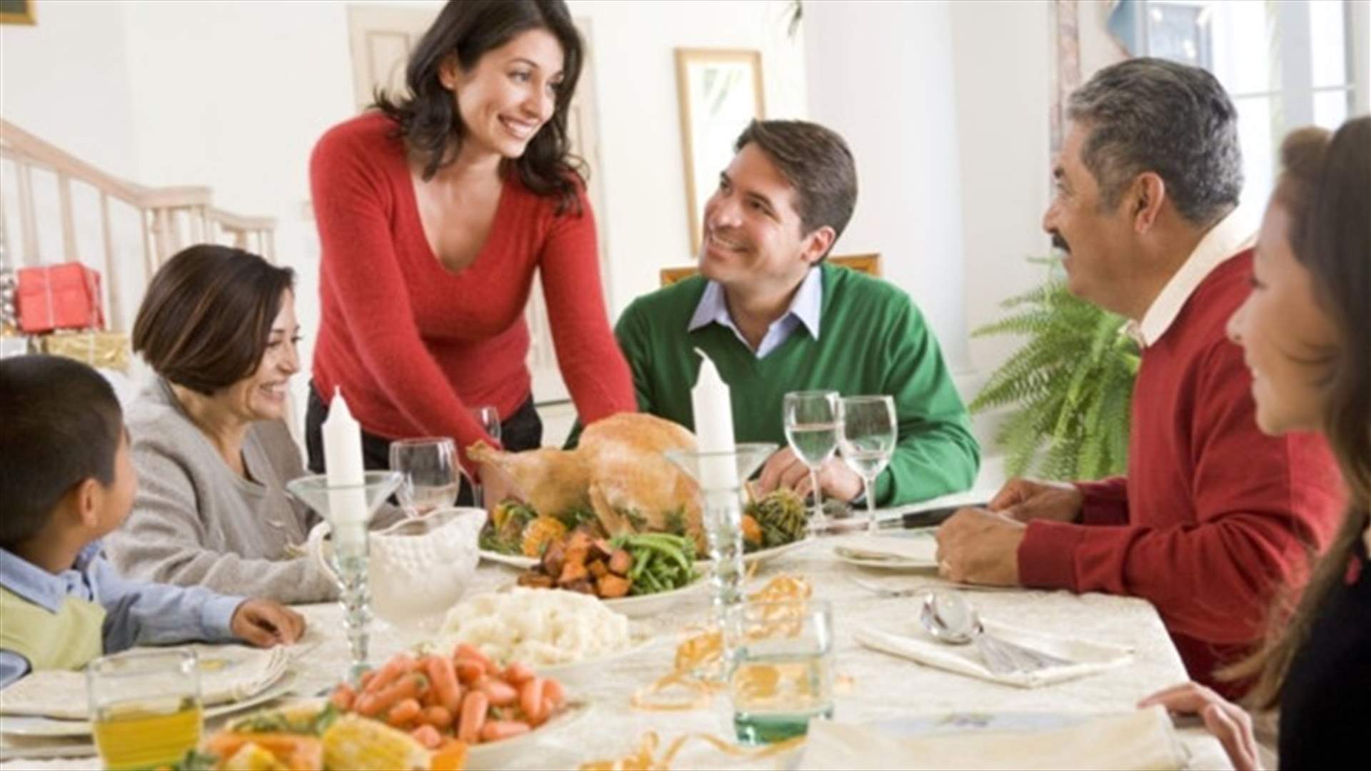 إلى متى يصلح الأكل من بقايا طعام عيد الميلاد؟