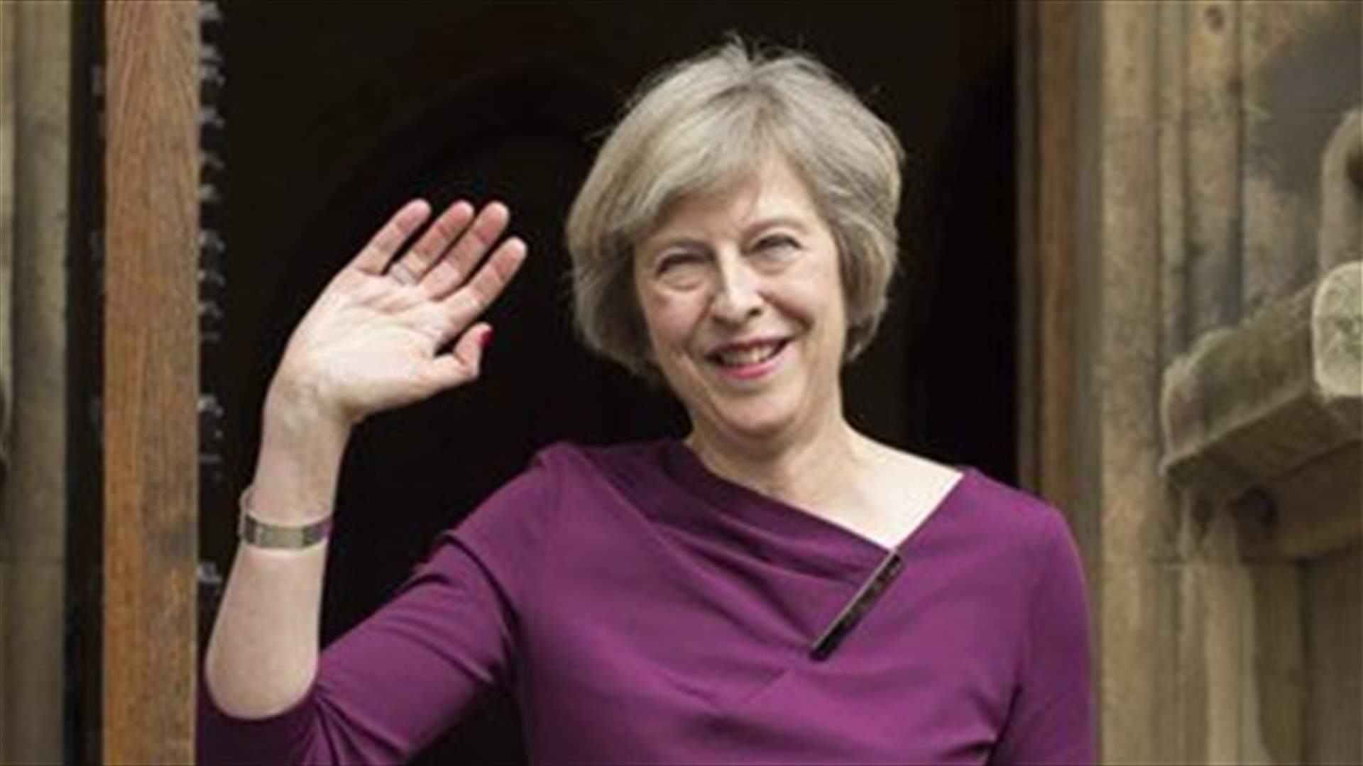 Britain's May tells troops in Cyprus that Islamic "caliphate" crushed
