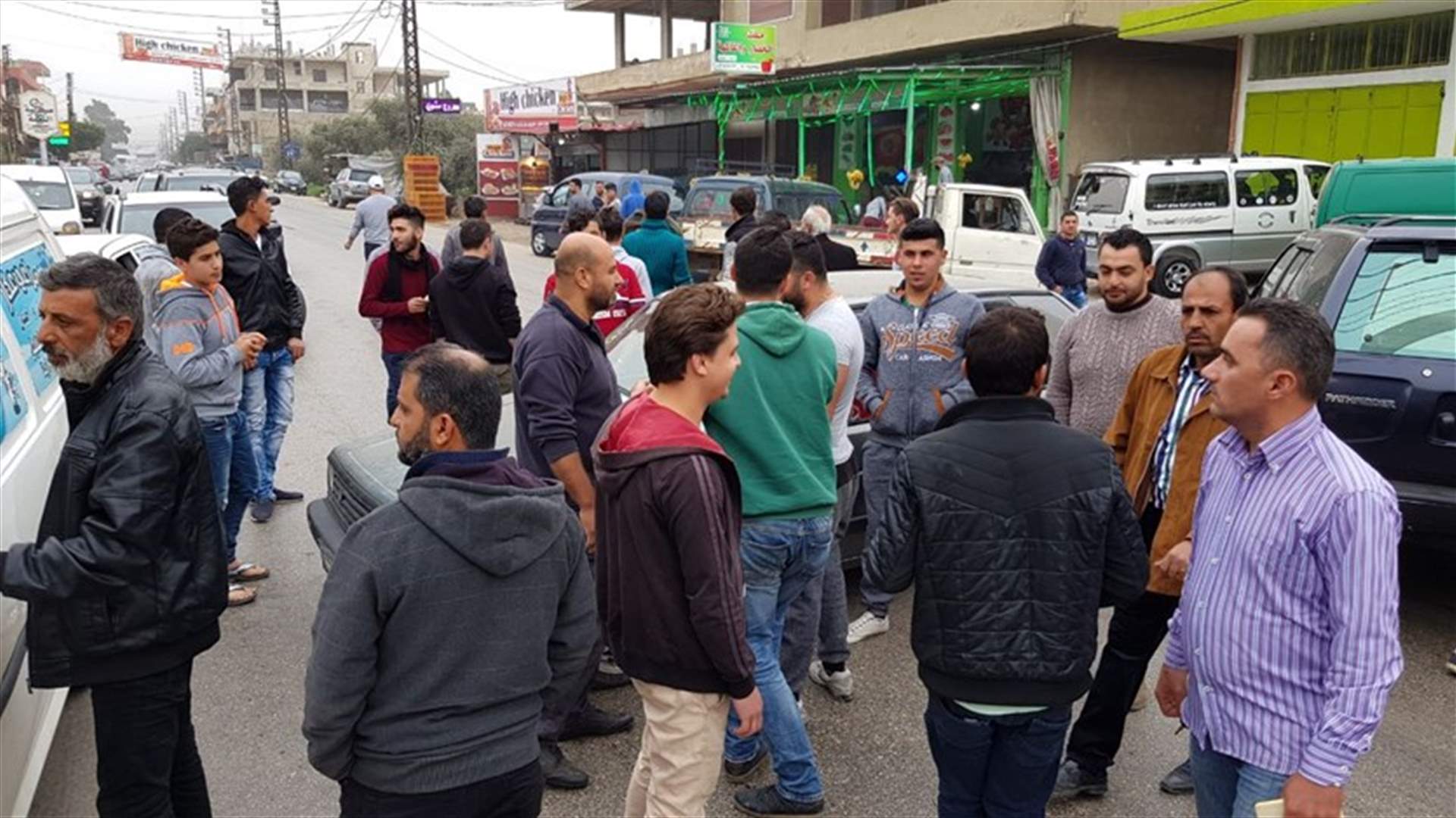 احتجاج على انقطاع الكهرباء عن بعض قرى عكار