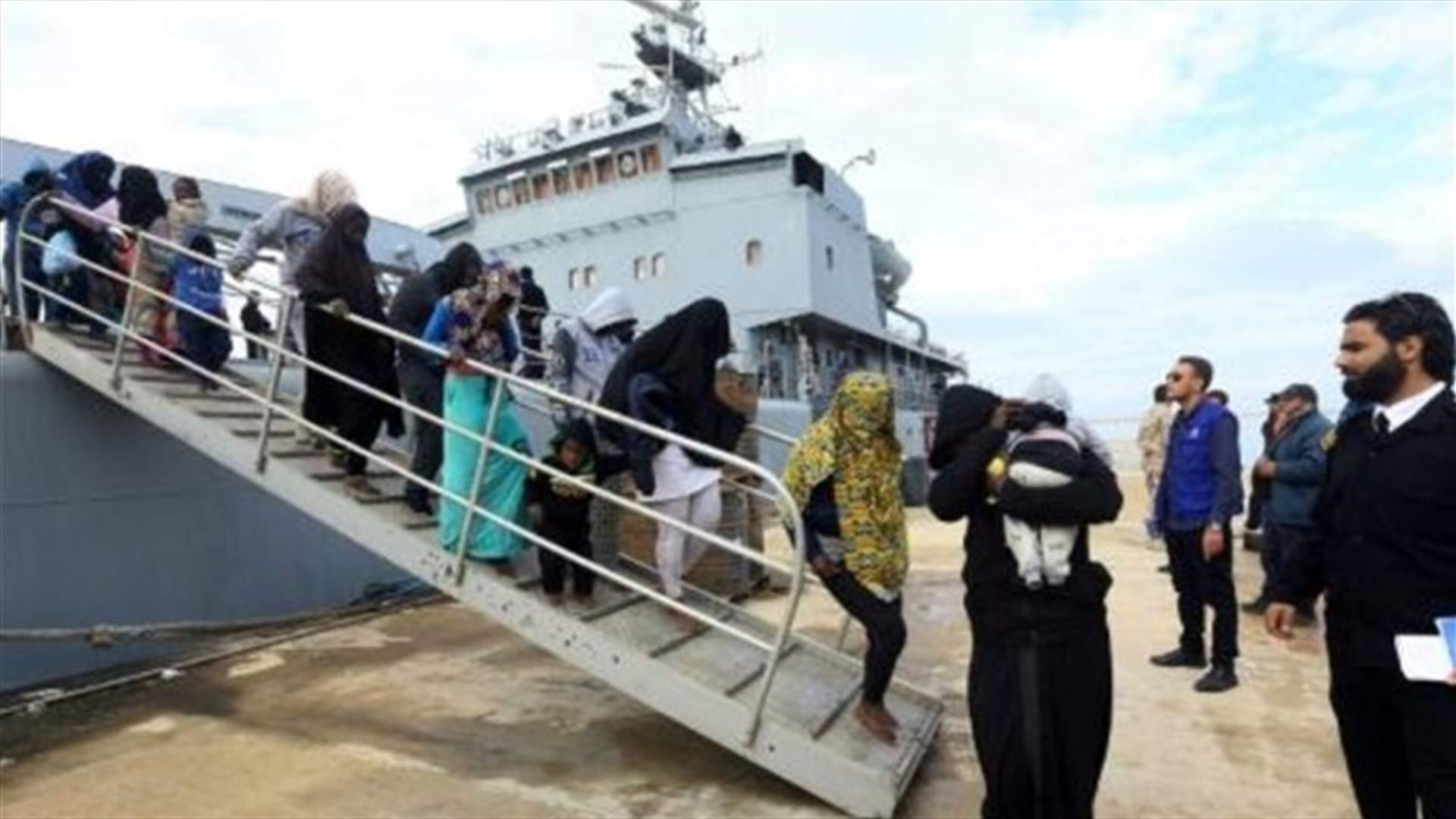 روما: عشرة آلاف من العالقين في ليبيا يمكن ان يستفيدوا من ممرات انسانية