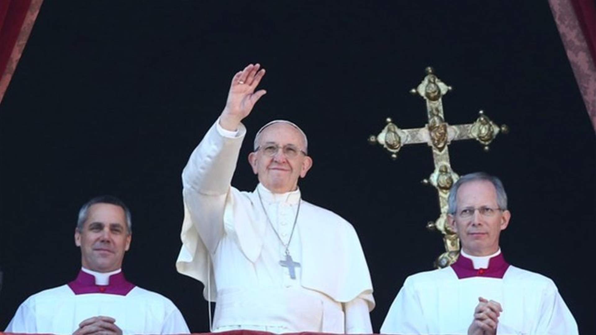 Mideast needs two-state solution, Pope says in Christmas message