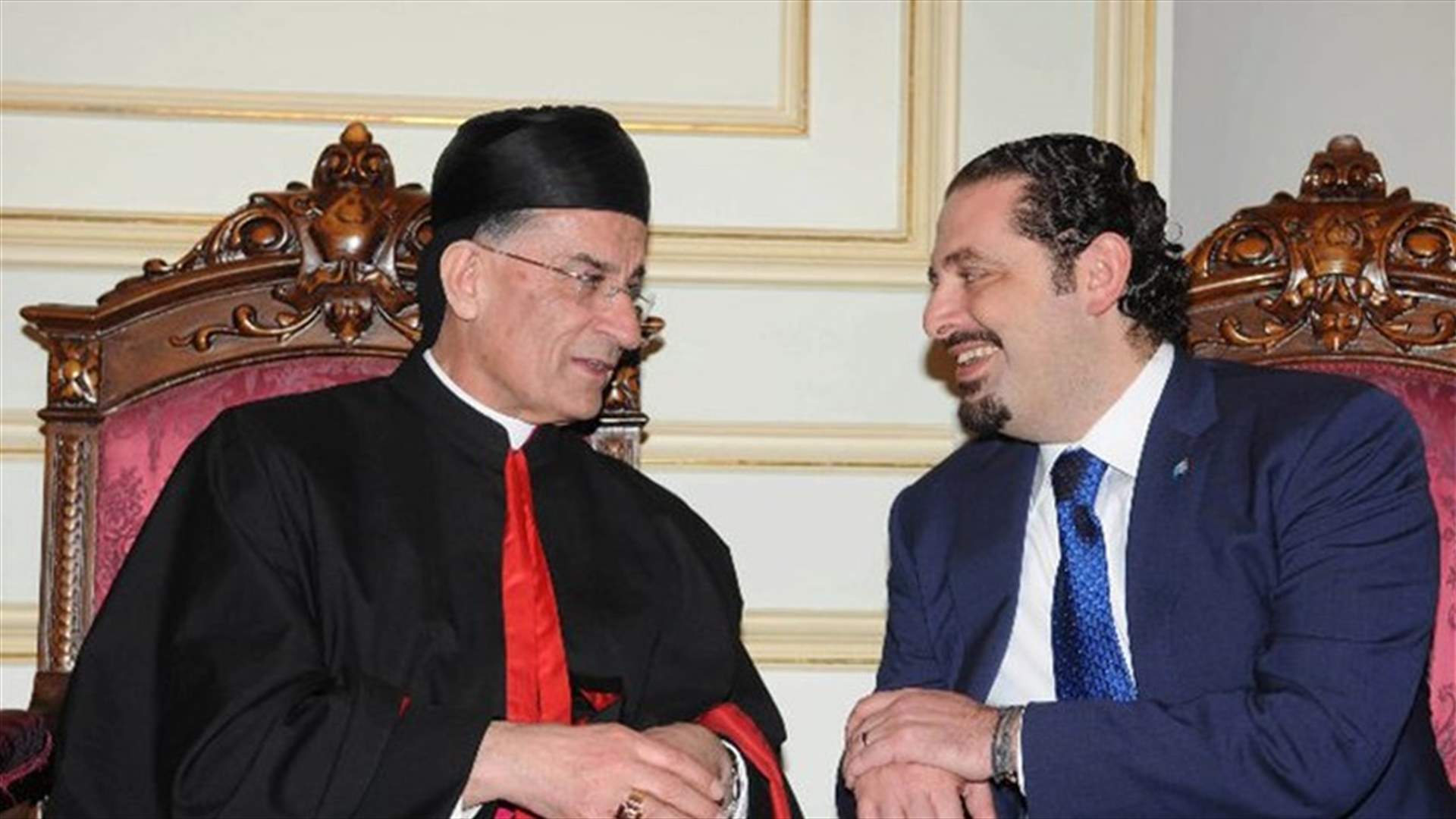 الحريري اتصل بالراعي مهنئا بالاعياد