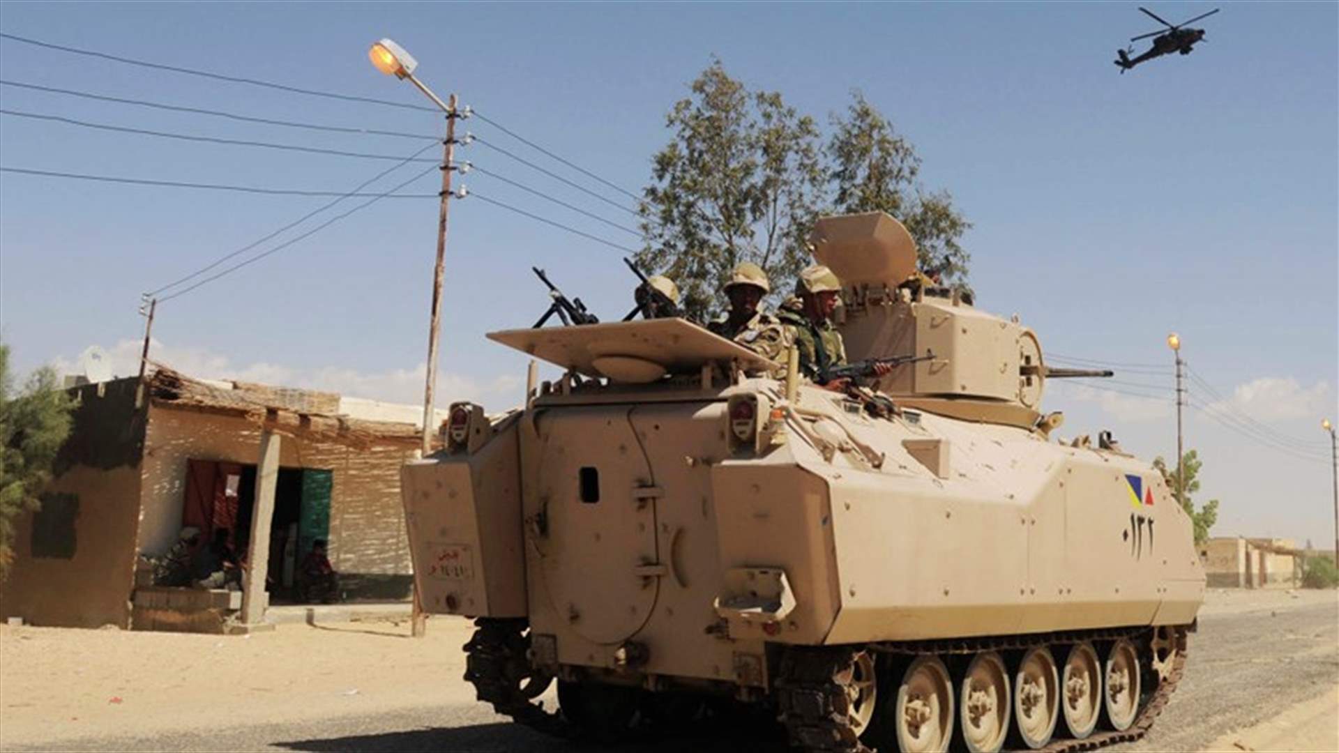 مقتل ستة جنود خلال عملية للجيش المصري في سيناء