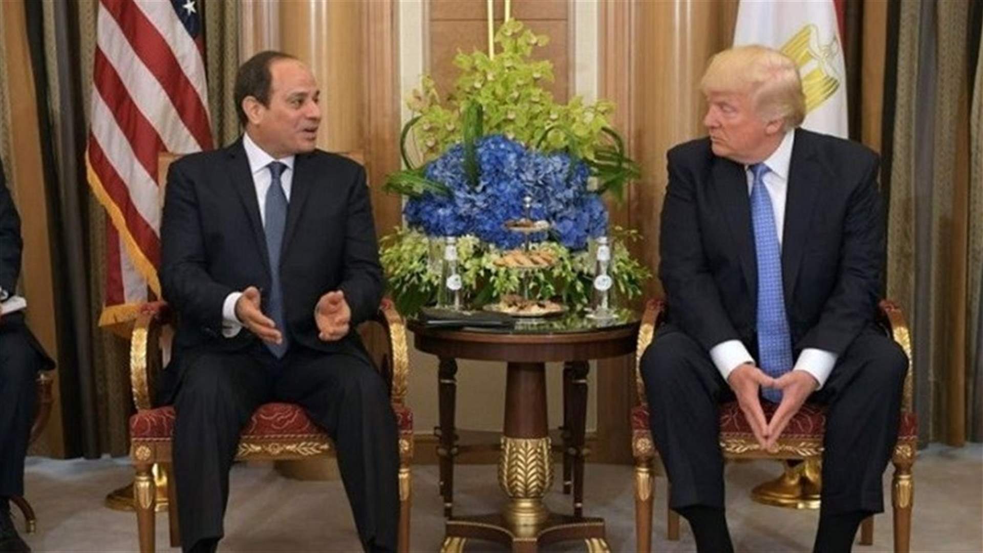 ترامب يدين الهجوم على كنيسة جنوب القاهرة