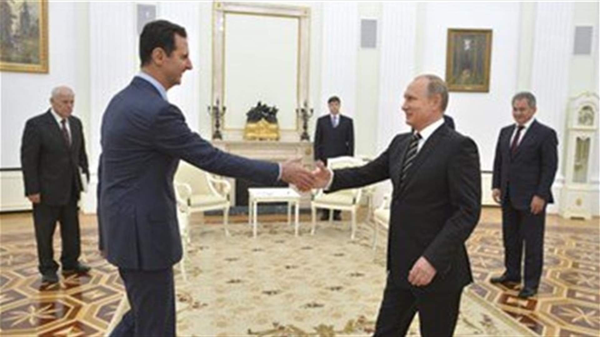 Putin tells Assad Russia will help defend Syrian sovereignty - Kremlin