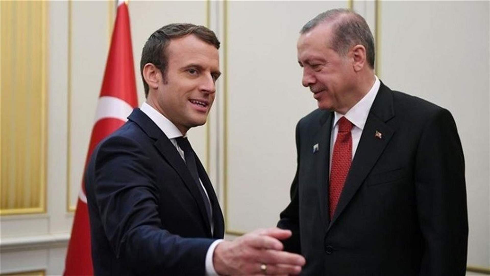 "قضية حقوق الانسان" بين ماكرون وإردوغان في باريس