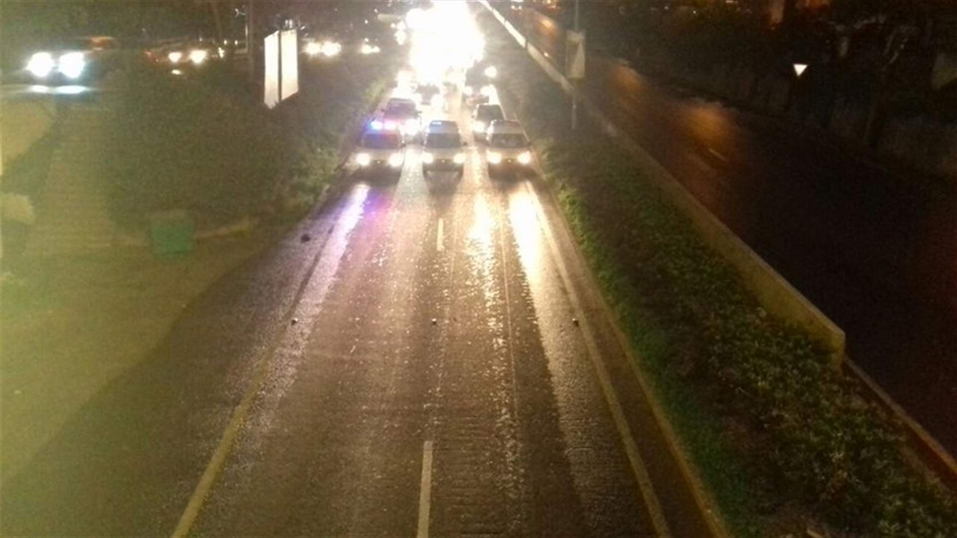 قوى الامن تنشر فيديو مميز للسائقين على الاوتوستراد ليلة رأس السنة...