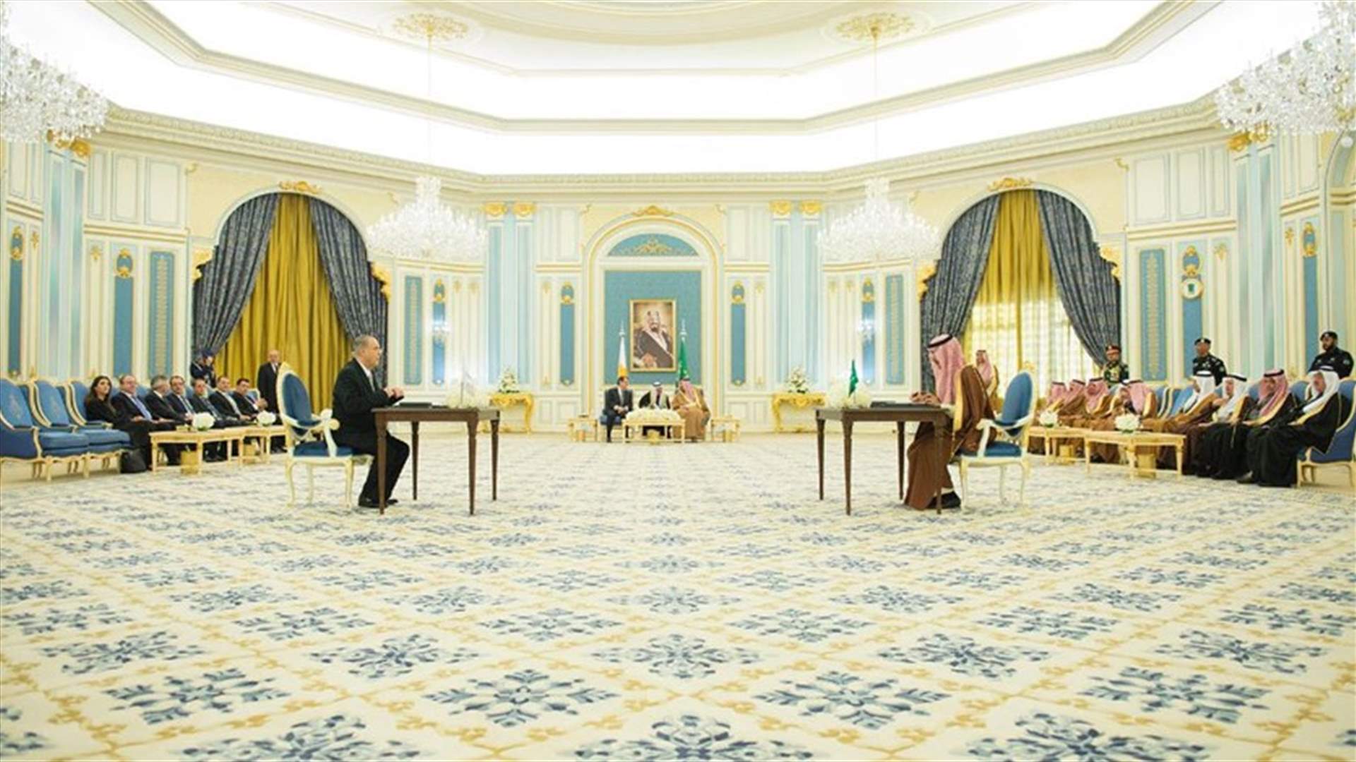 السعودية وقبرص توقعان اتفاقيات خلال أول زيارة لرئيس قبرصي الى المملكة