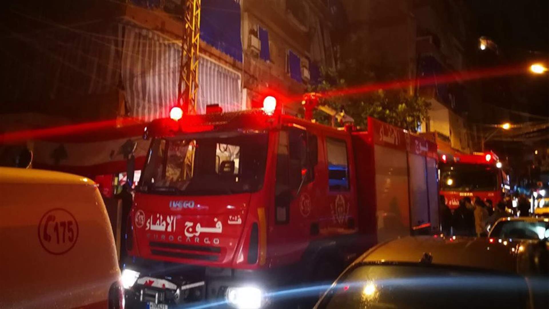بالصور - 6 إصابات بحريق منطقة الزيدانية...