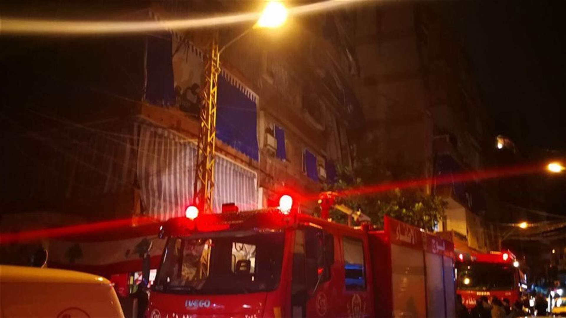 [PHOTOS] Fire in al-Zaydaniah region leaves 6 injured