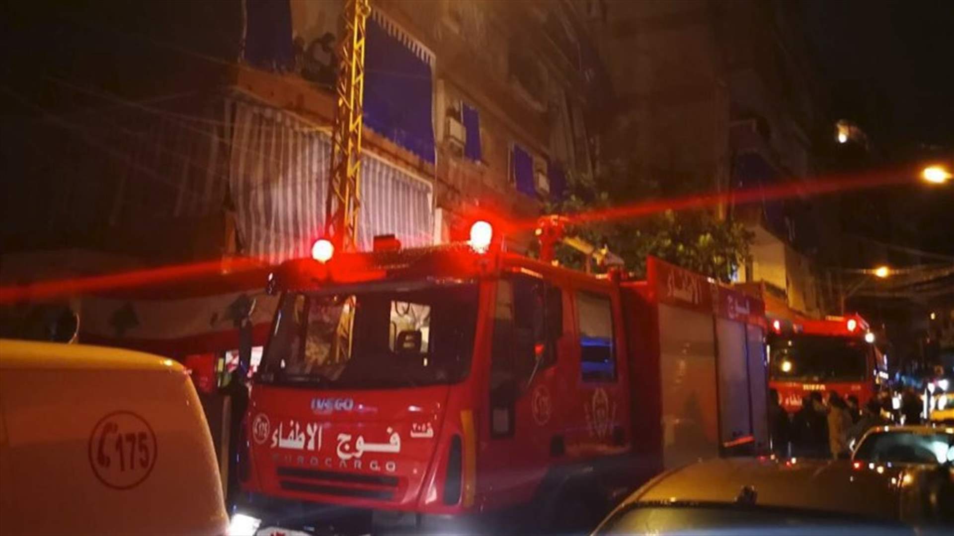 قتلى وجرحى في حريق مبنى العيتاني بالزيدانية