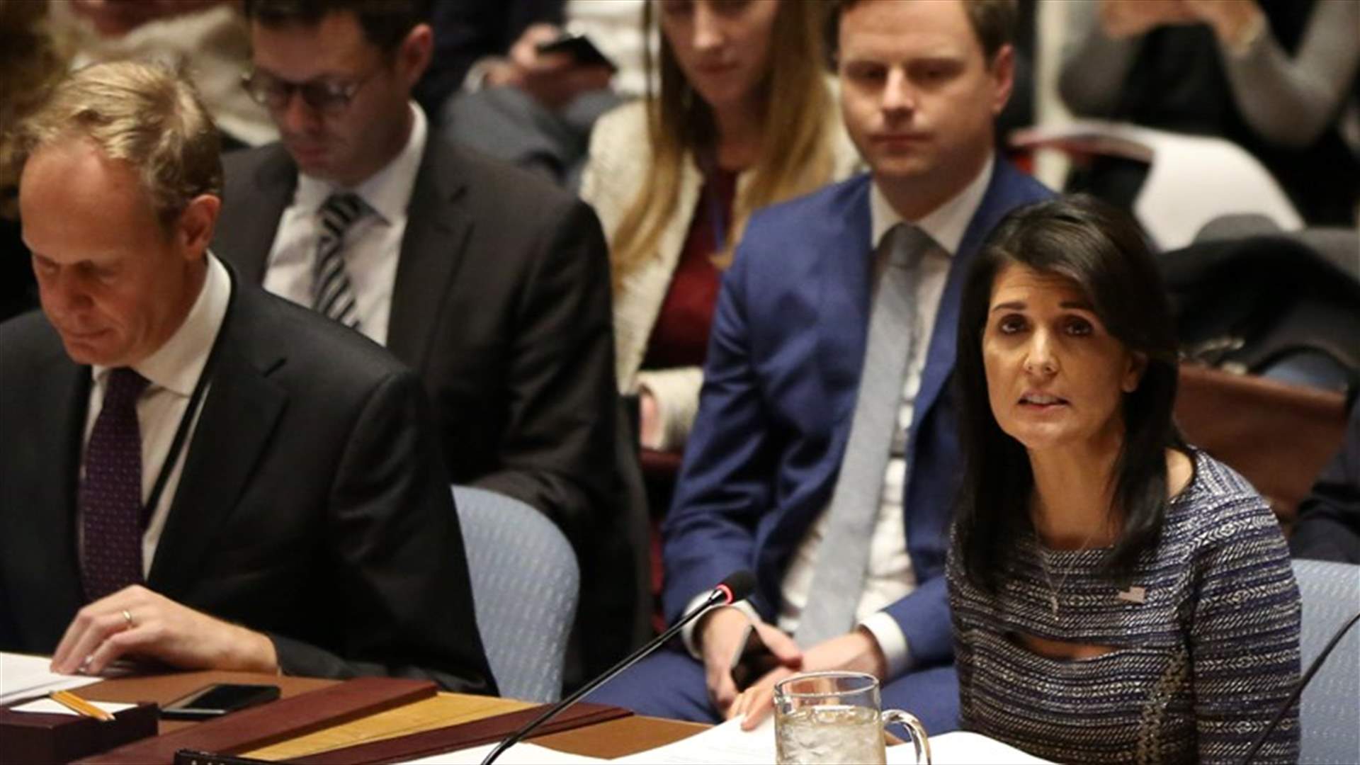واشنطن تحذر طهران في مجلس الامن: العالم يراقبك