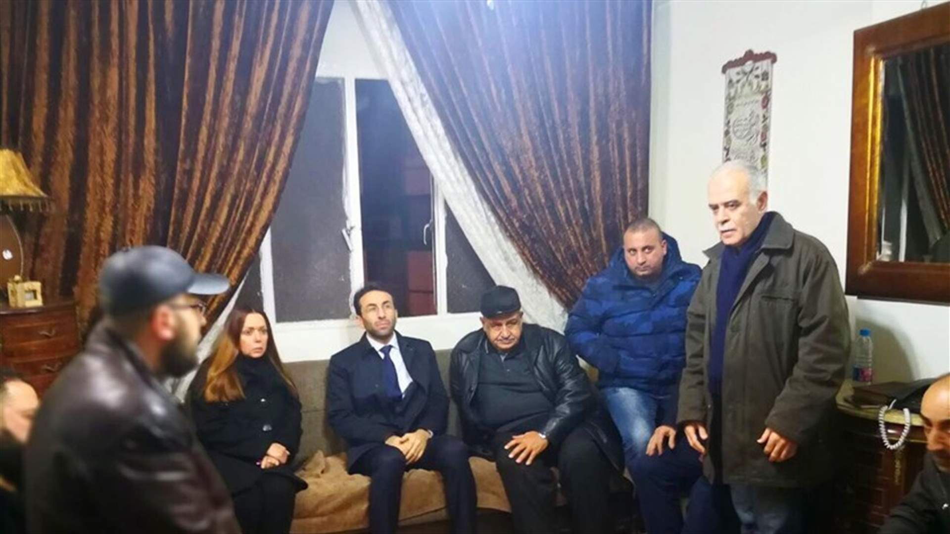 المحافظ شبيب زار عائلة الكوش معزياً