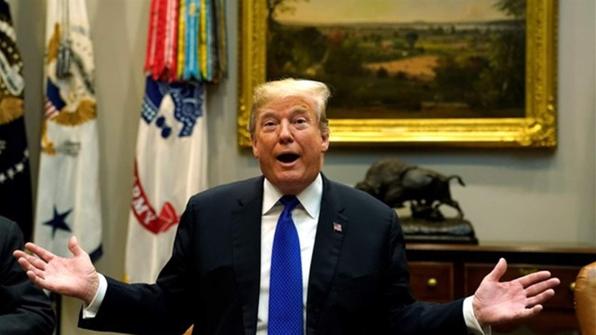 ترامب: أنا عبقري راجح العقل جدا