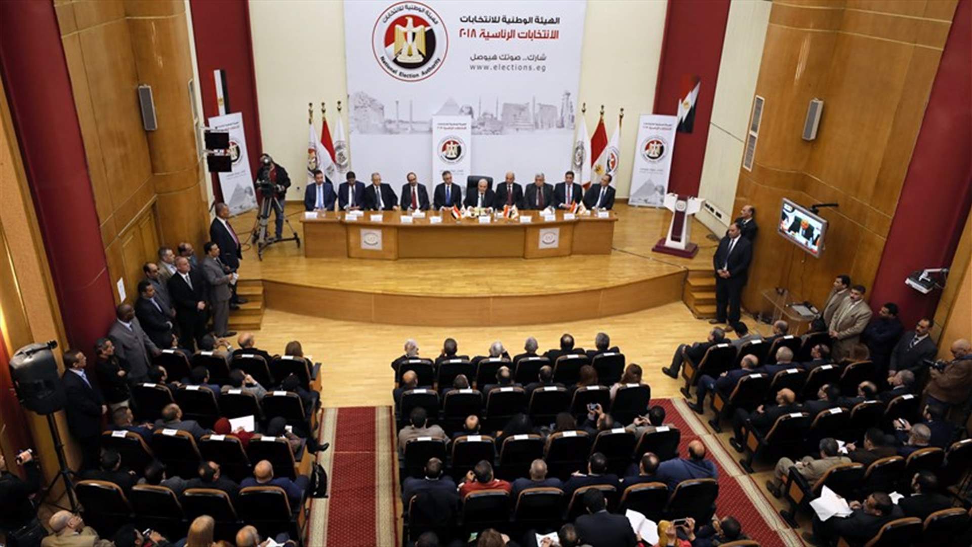 الجولة الأولى من الإنتخابات الرئاسية المصرية في آذار المقبل
