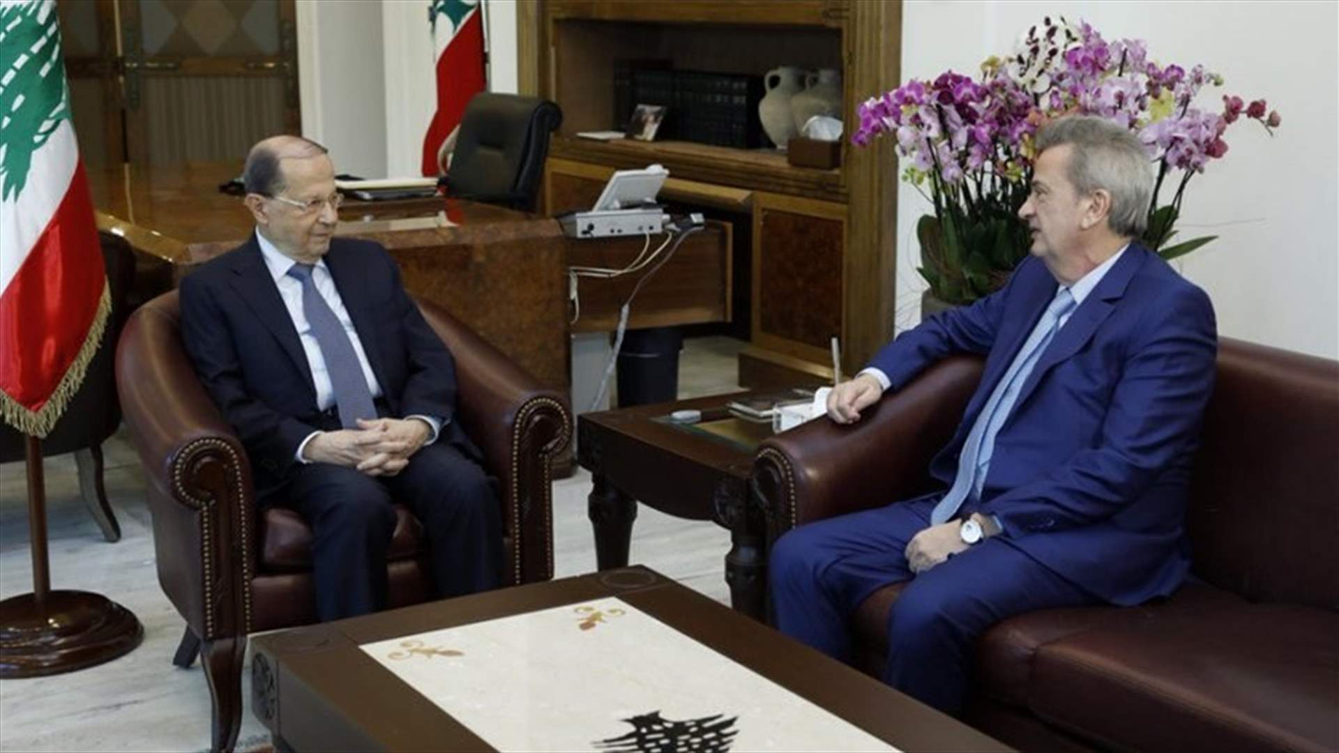 BDL Governor to Aoun: Beginning of the fiscal year is reassuring