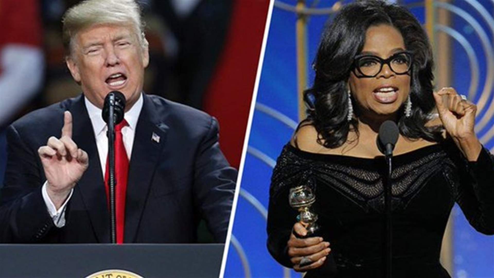 Trump says he would beat Oprah Winfrey in White House race