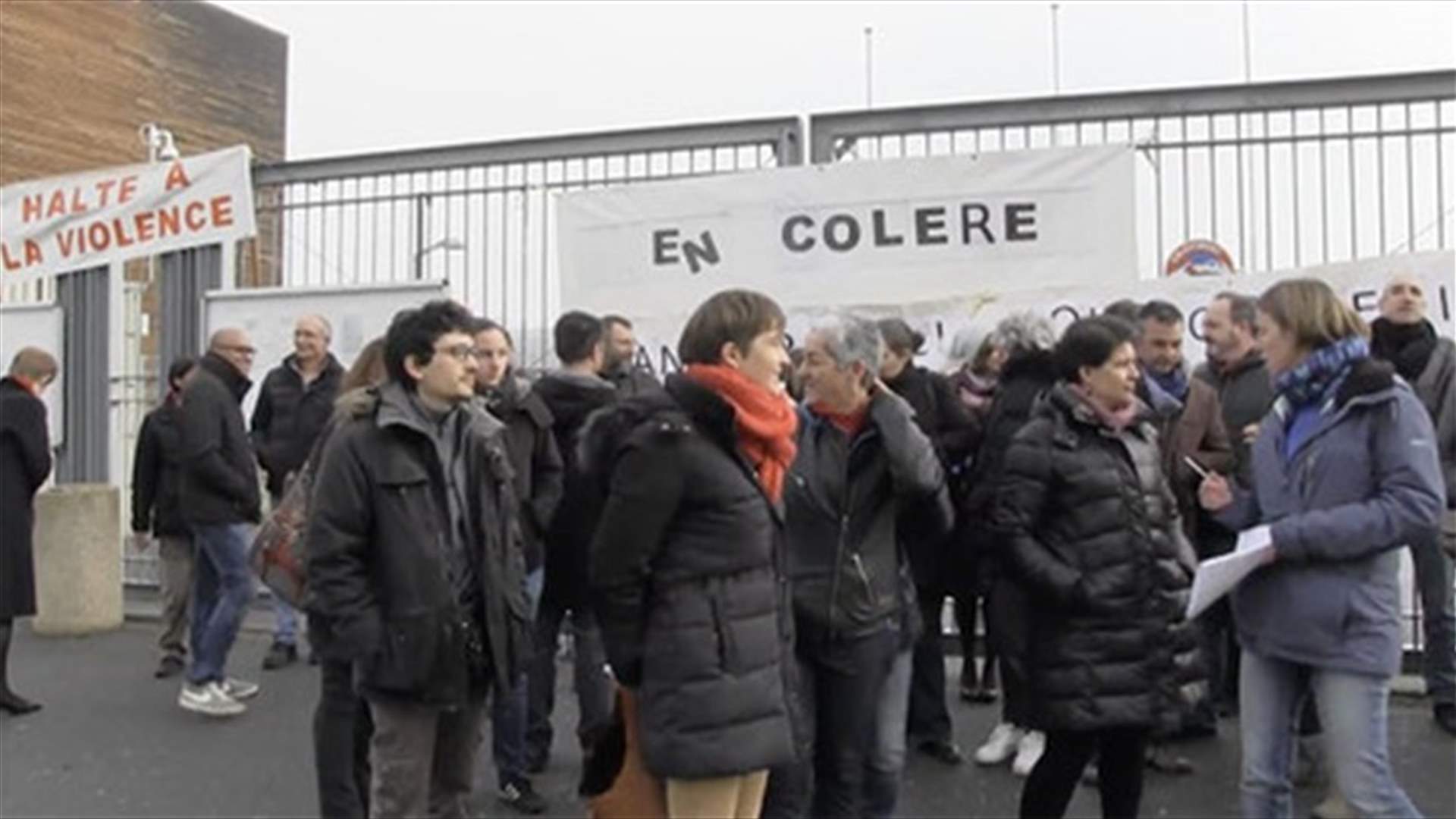 French jail guards protest over attack by convict facing 9/11 extradition