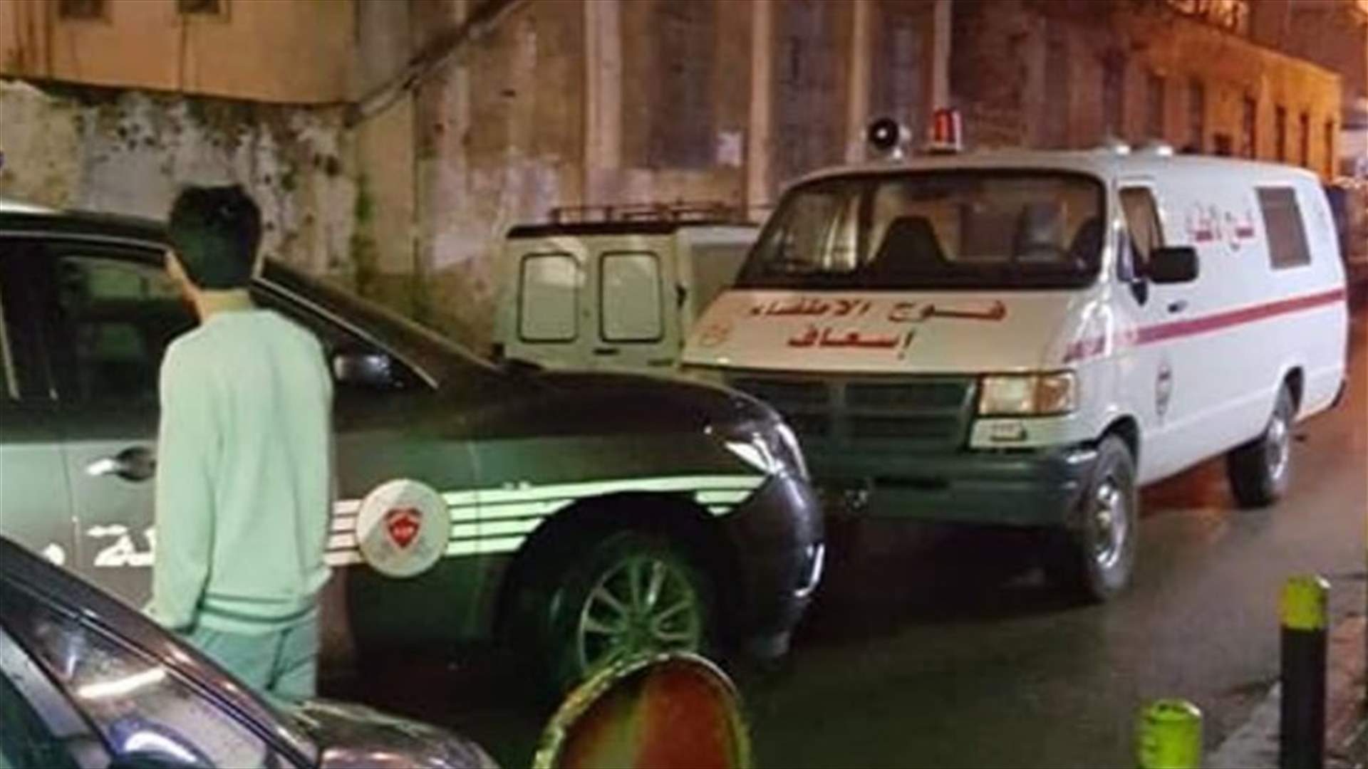بالصور - حريق في احد المنازل في المصيطبة