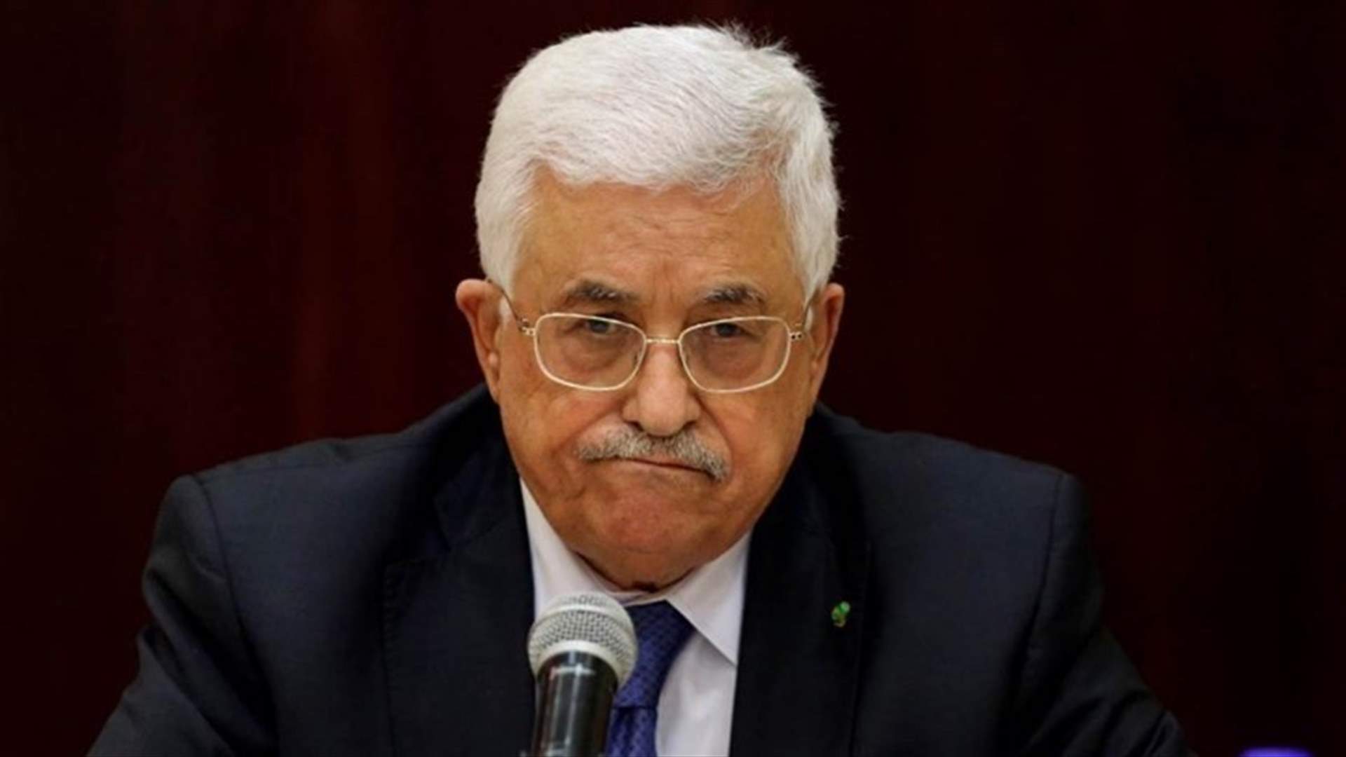 Peace efforts can only resume under international mediation -Abbas