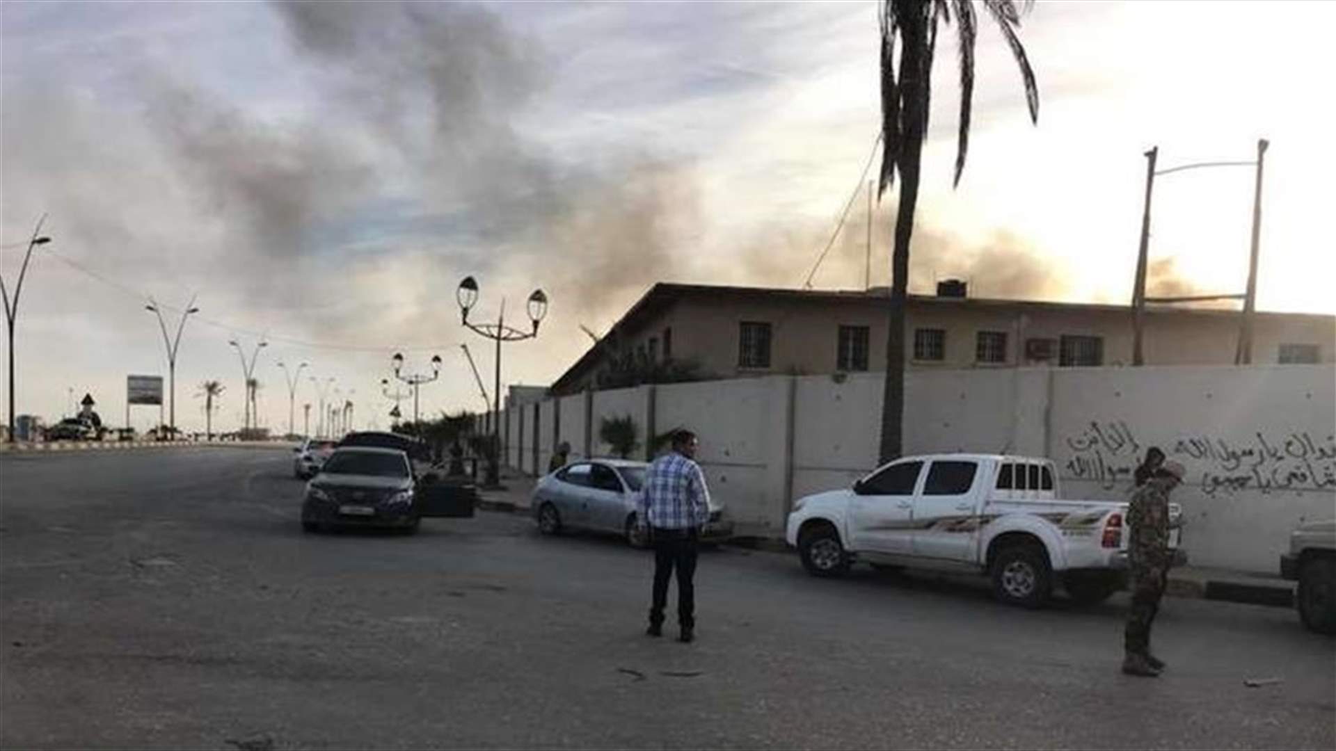 قتلى في معارك بمحيط المطار الدولي الرئيسي قرب طرابلس