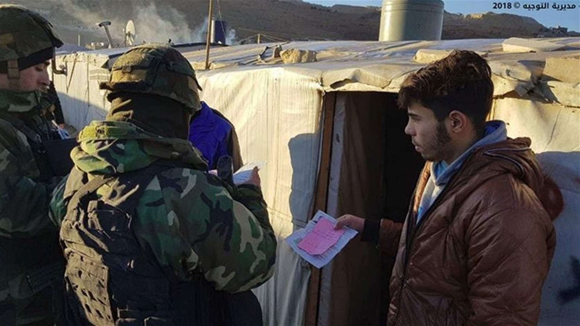 Refugee camps raided in Arsal, fugitives arrested