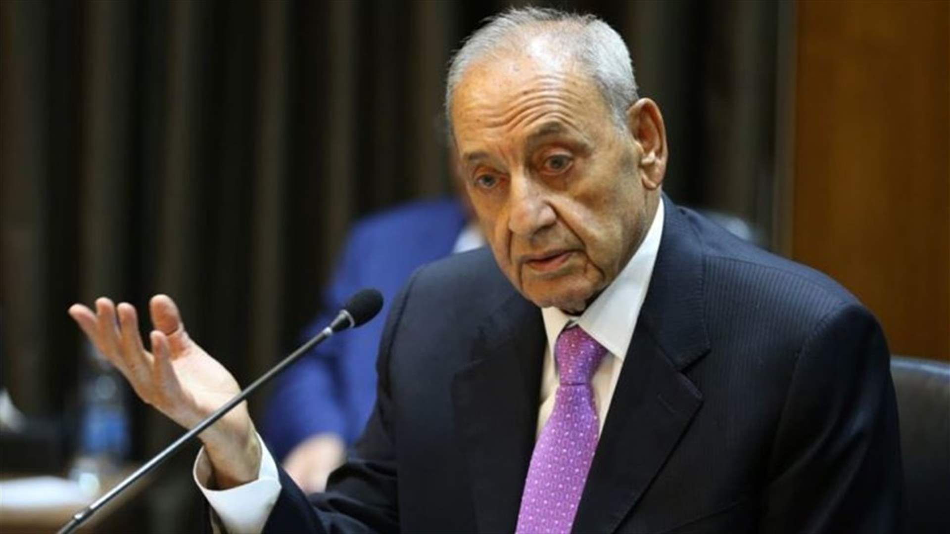 لاريجاني لخامنئي: كلمة بري الابرز وستعتمد في توصيات المؤتمر