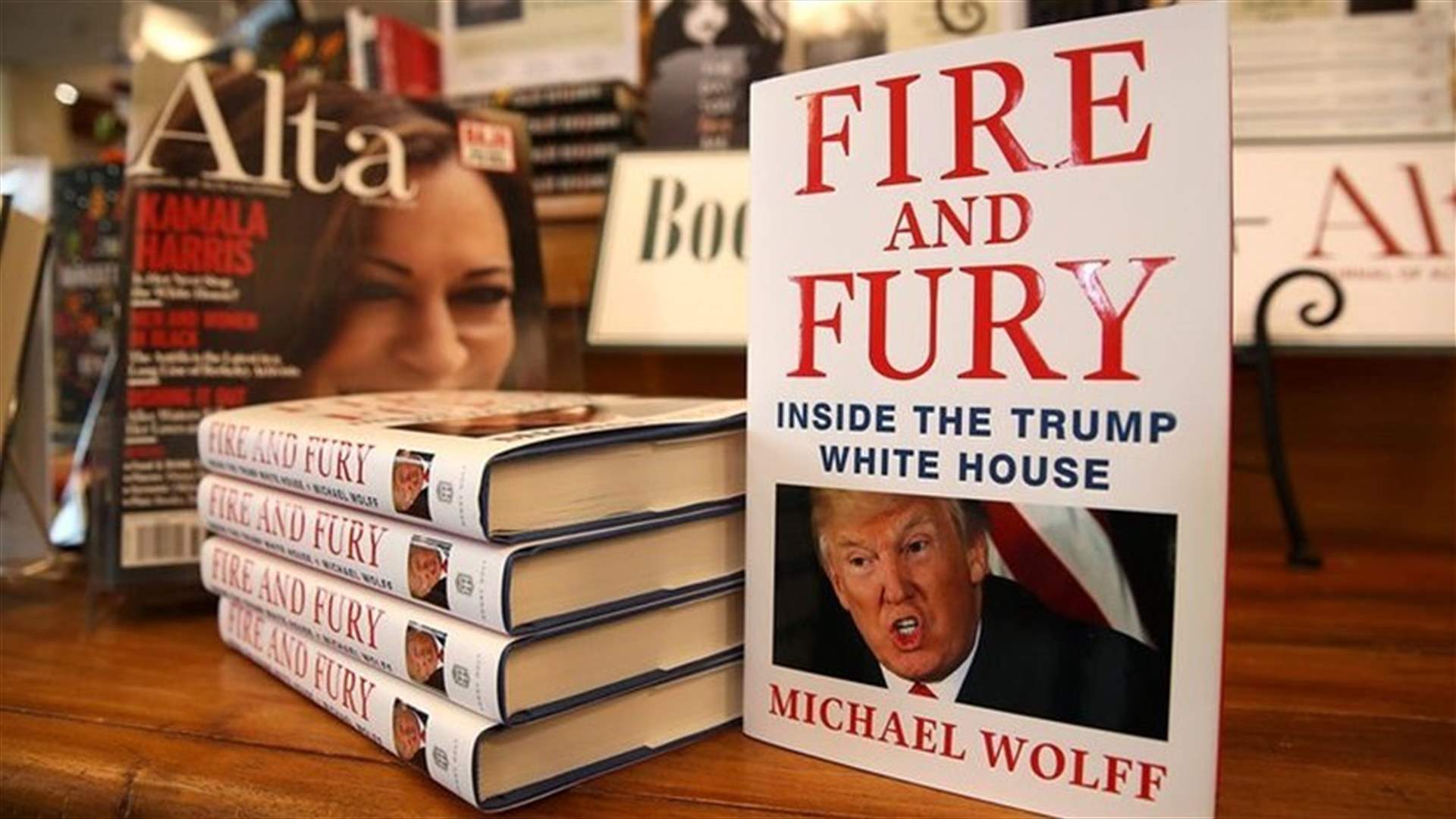 Scathing Trump book 'Fire and Fury' heads to television