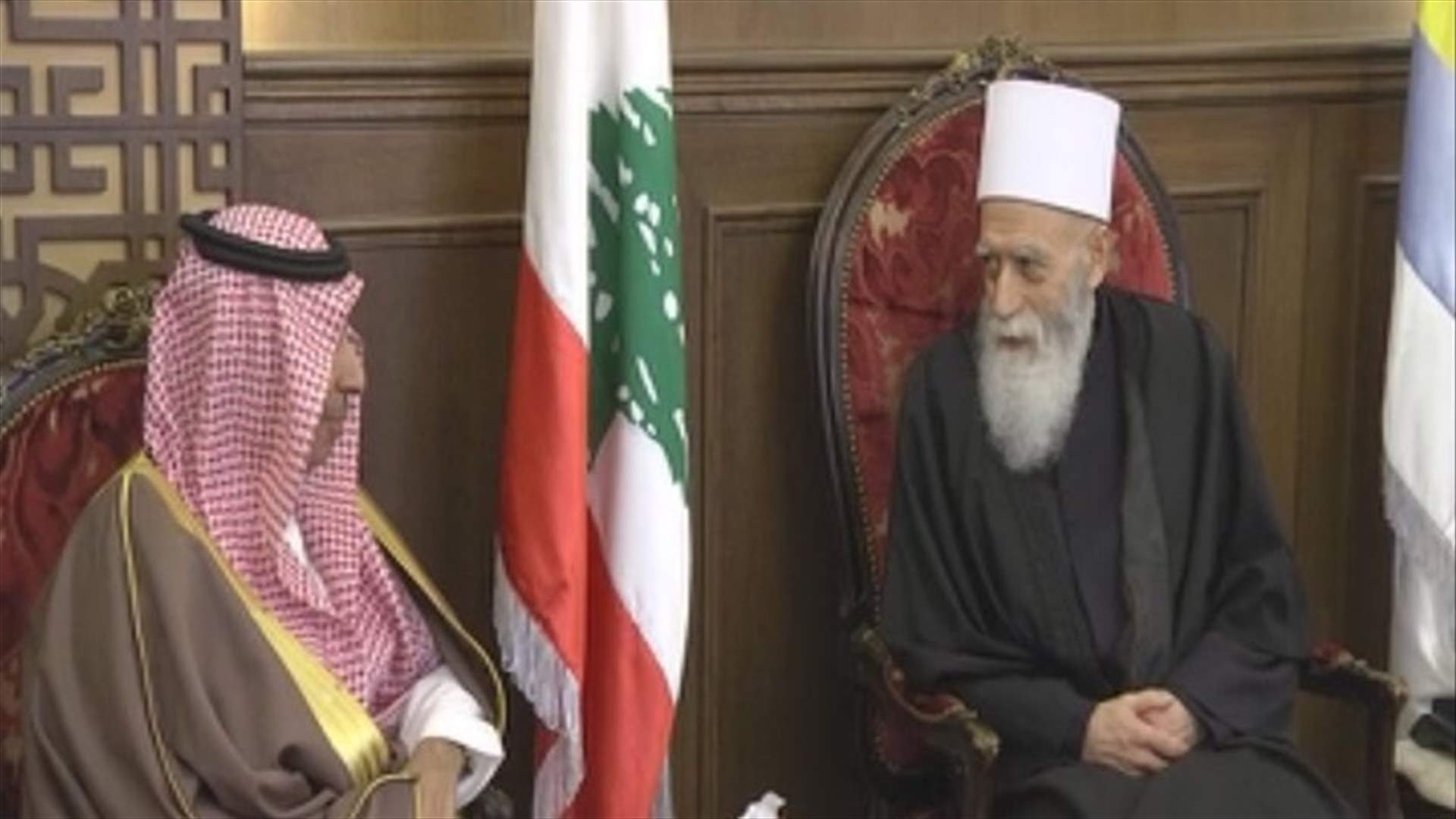 Sheikh Naim Hassan meets with Saudi ambassador