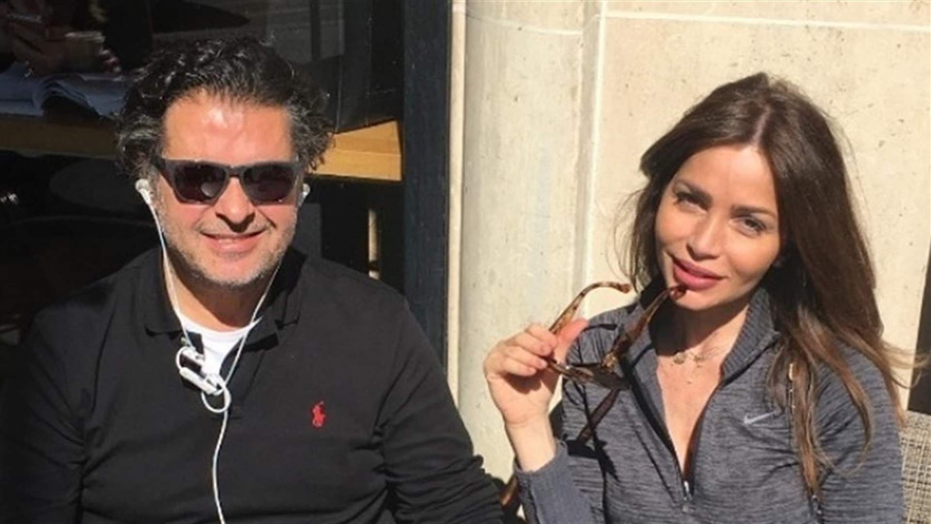 بالصورة - كلمات مؤثرة لراغب علامة من زوجته... في ذكرى زواجهما!