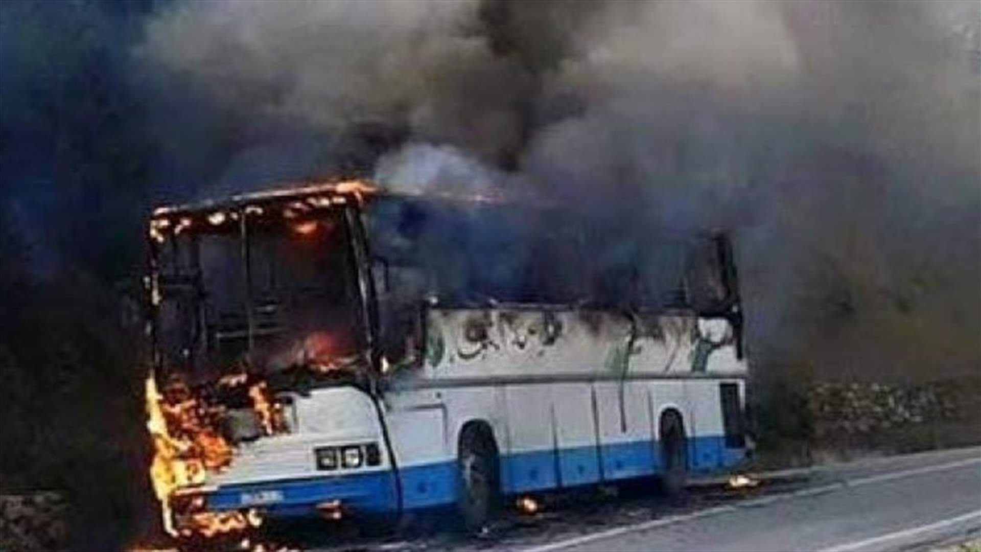 52 قتيلا جراء احتراق حافلة في كازاخستان