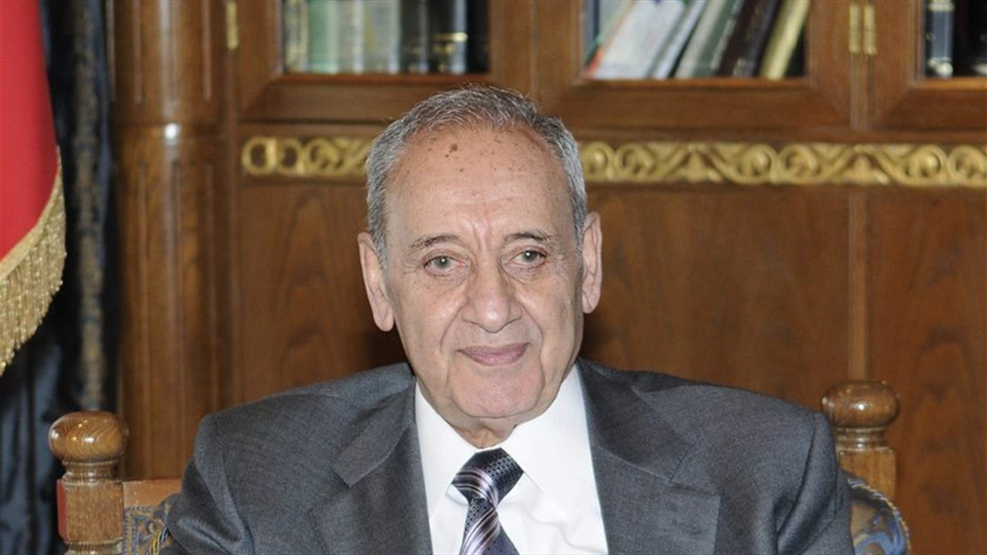 Speaker Berri holds series of meeting in Ain al-Tineh