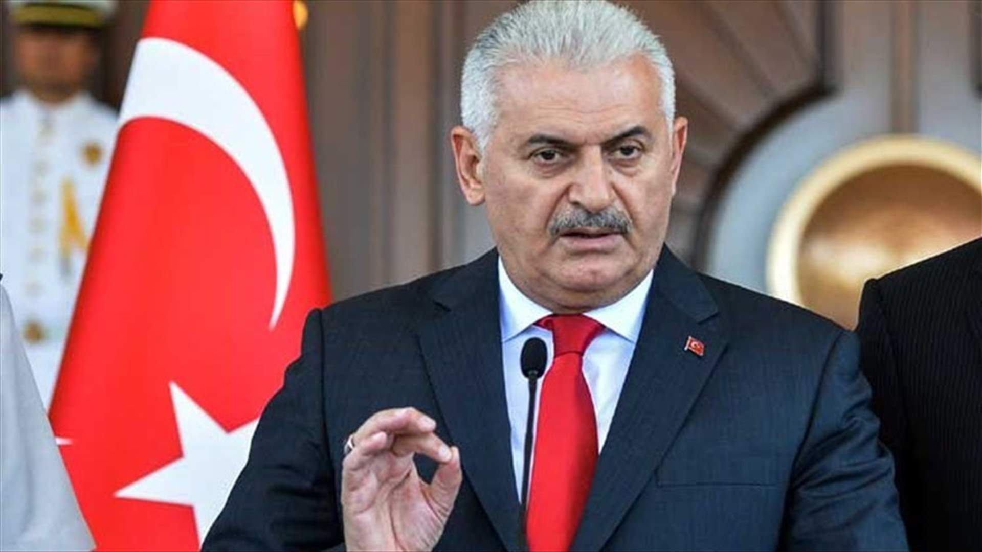 Turkish PM says land forces will make "necessary activities" in Syria on Sunday