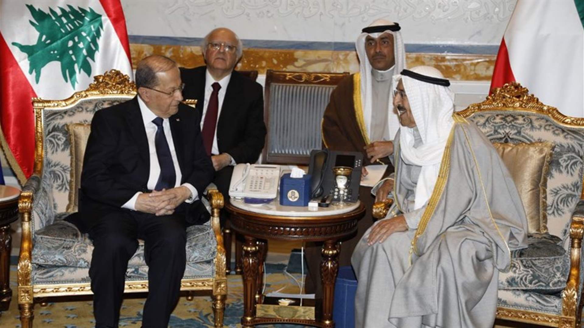 على ماذا تم الاتفاق بين الرئيس عون وأمير الكويت؟