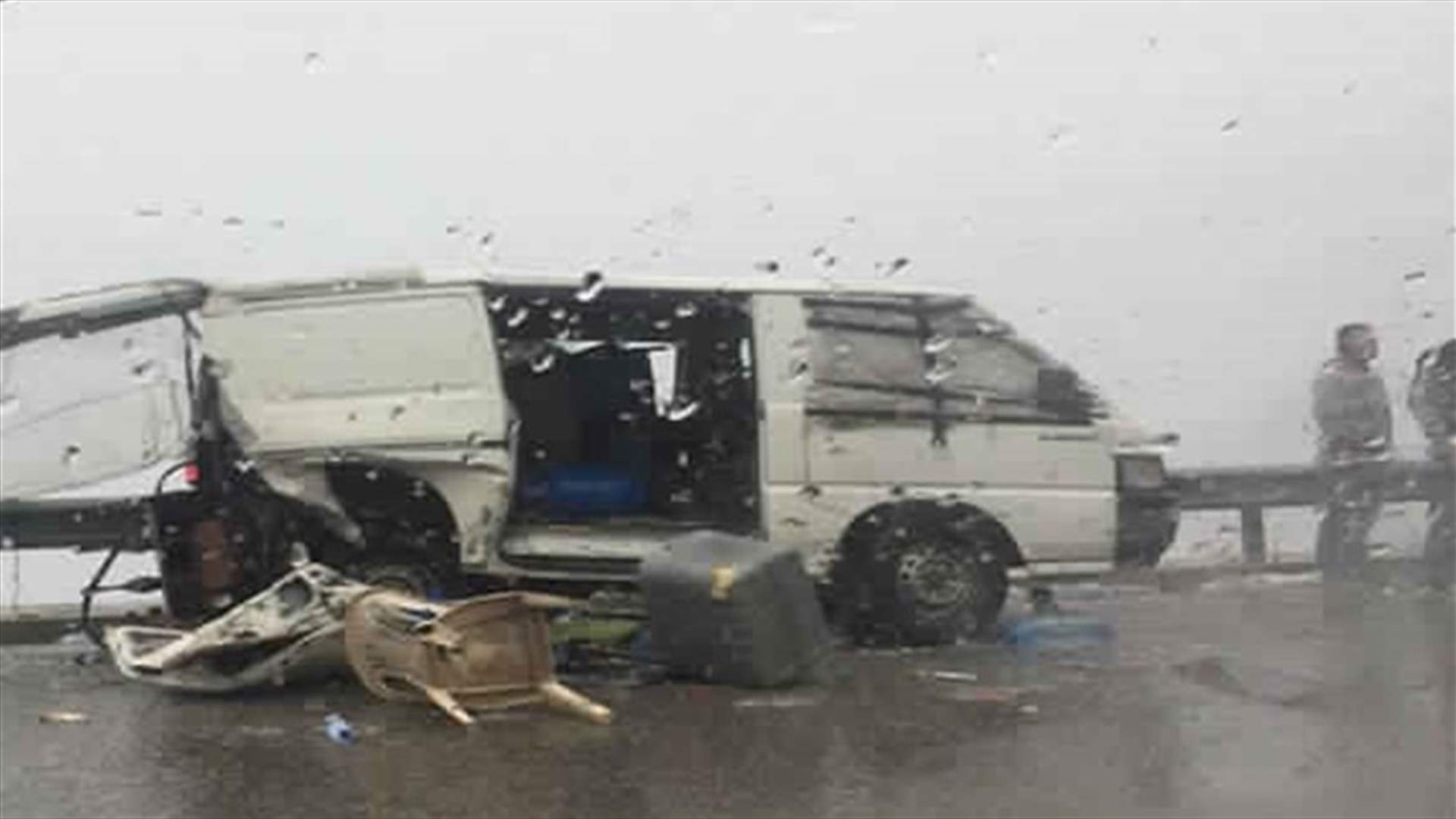 بائع القهوة كمال ... ضحية حادث صدم على أوتوستراد المديرج