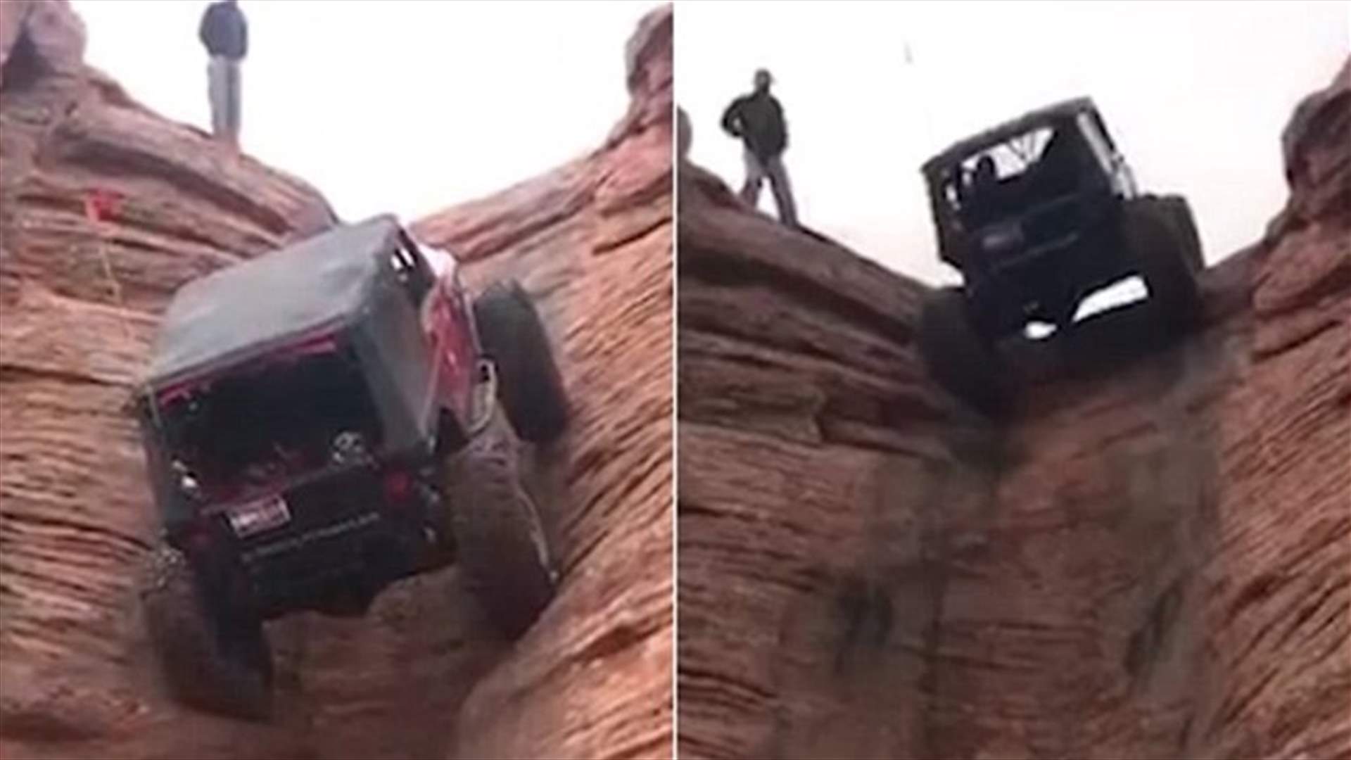 فيديو لعشاق الـ Off-Road... تحدى قوانين الجاذبية وتسلق صخرة عمودية